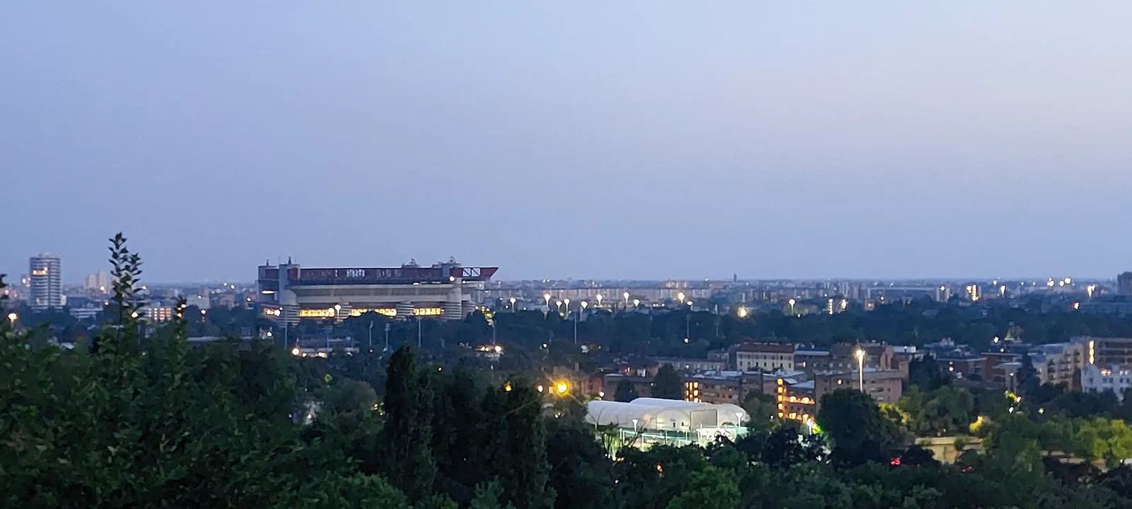 Main view at Parco Monte Stella Milan — travel photo