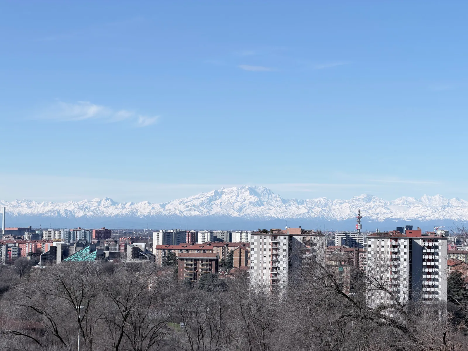 Atmosphere at Parco Monte Stella Milan — travel photo