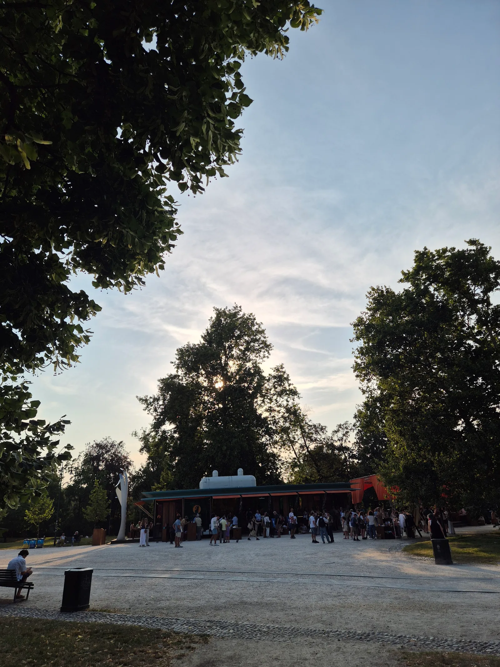 Interior at Parco Sempione Milan — travel photo