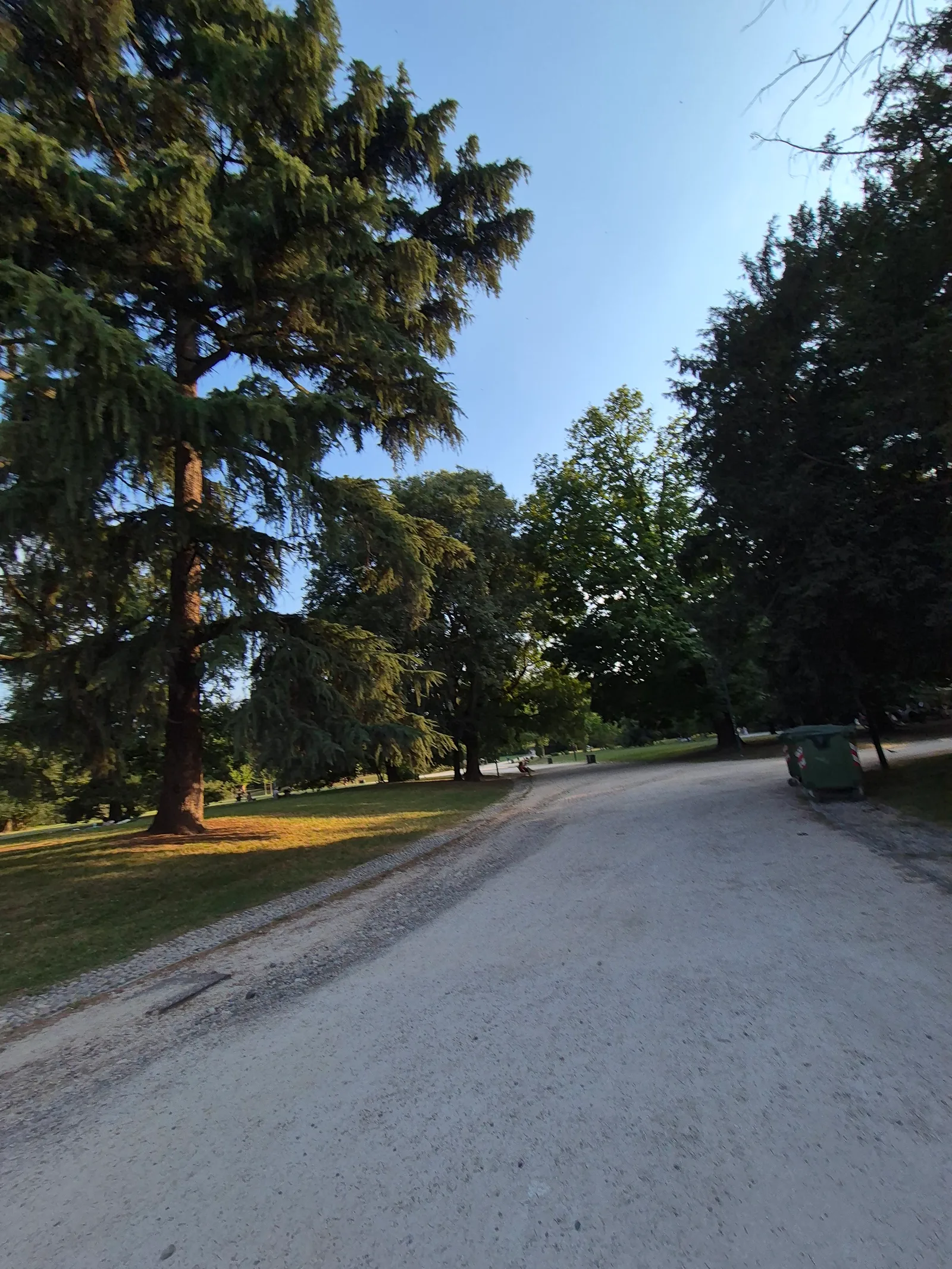 Details at Parco Sempione Milan — travel photo
