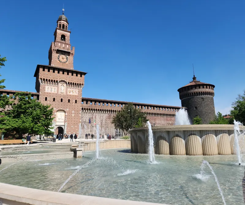 Piazza Castello Fountain