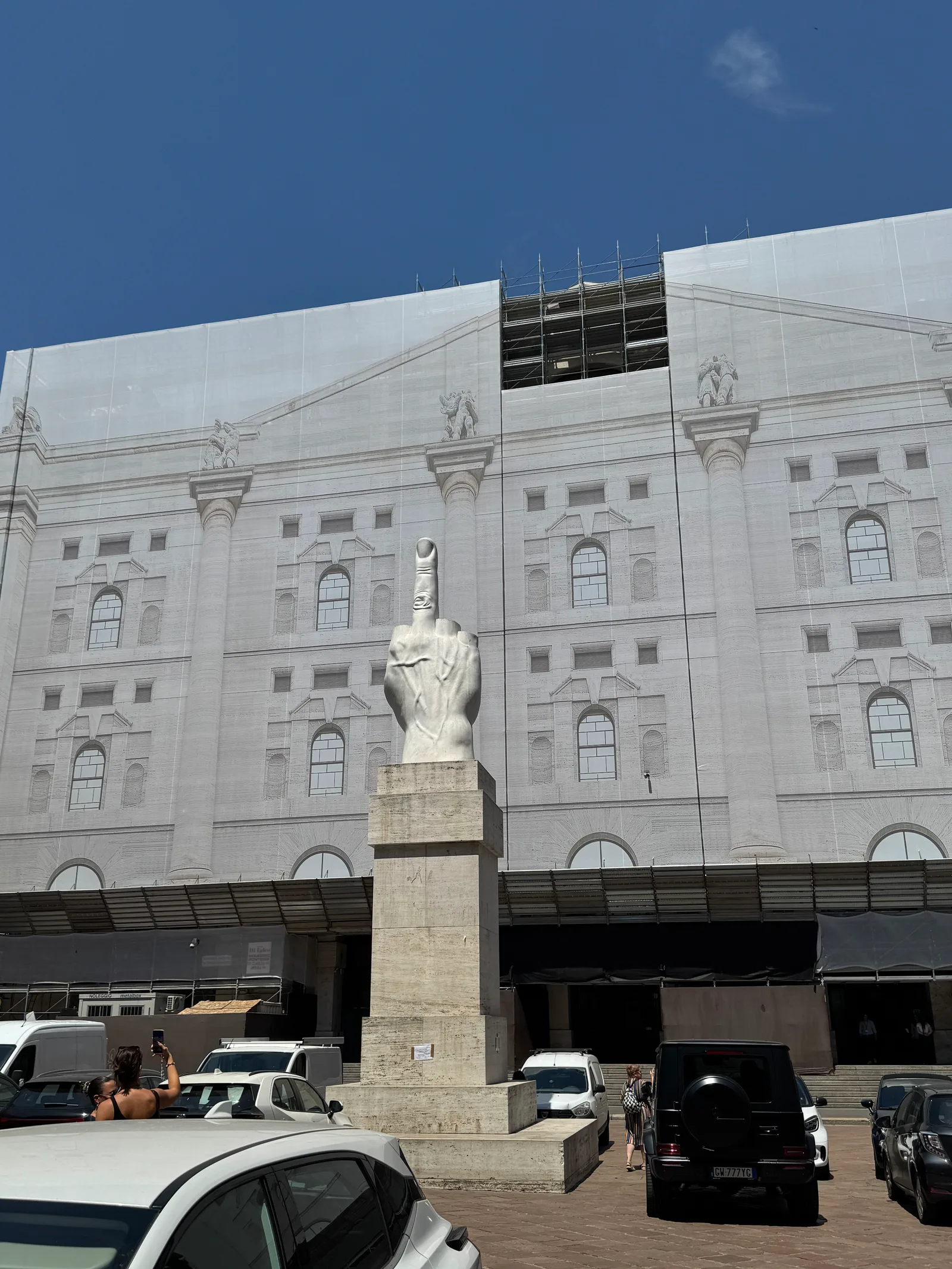 Interior at Piazza degli Affari Milan — travel photo