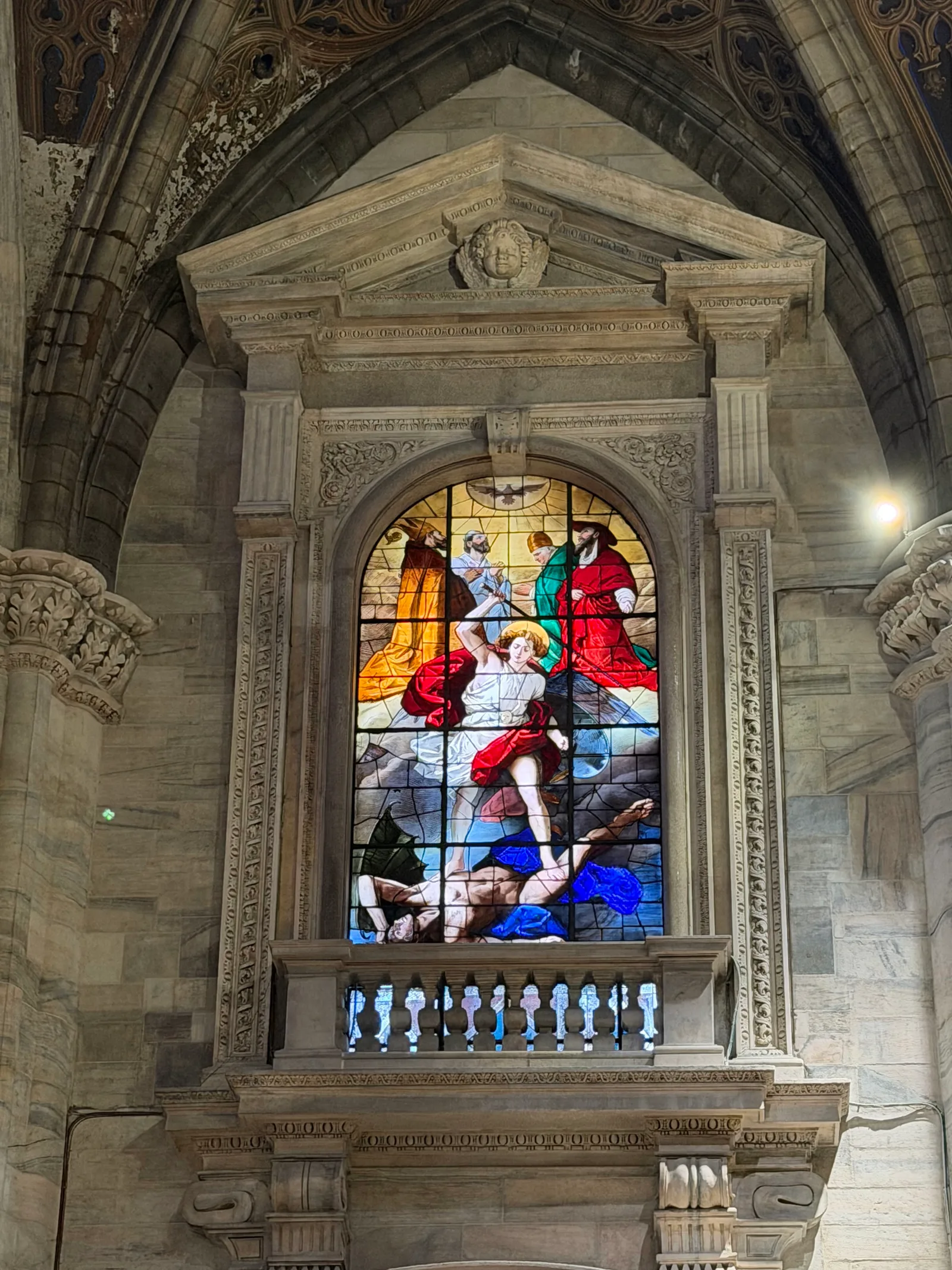 Interior at Piazza del Duomo Milan — travel photo