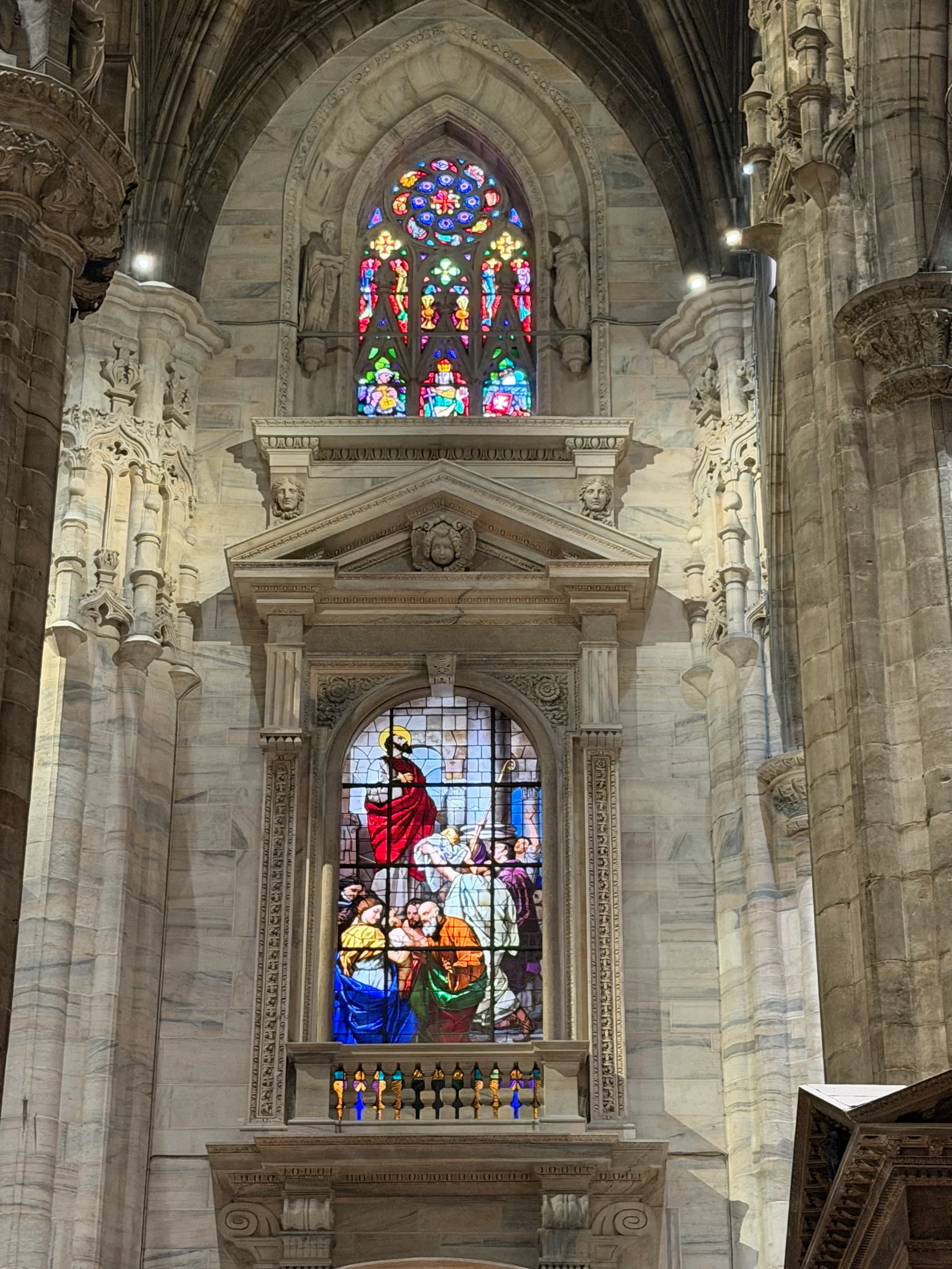 Details at Piazza del Duomo Milan — travel photo