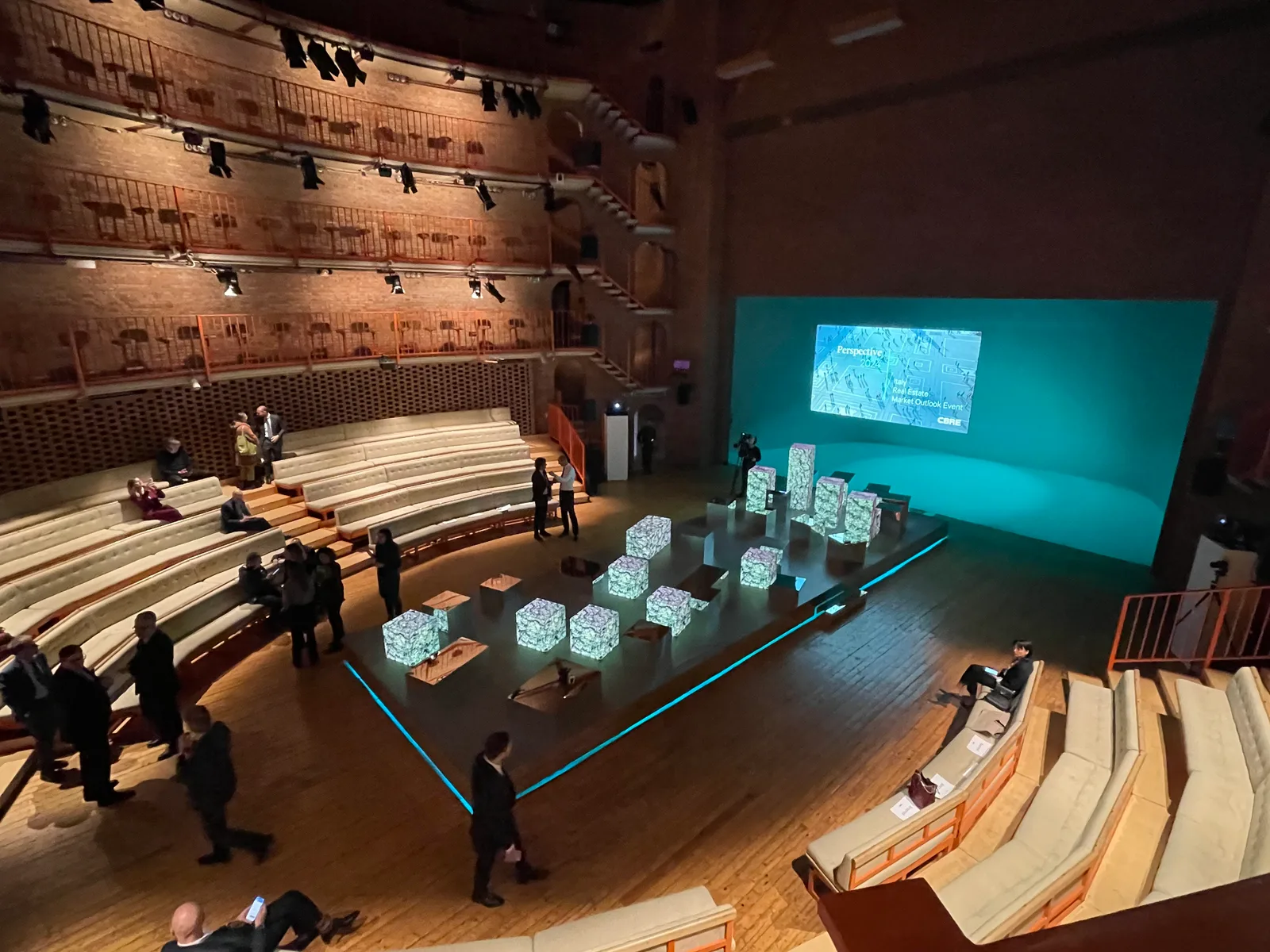 Main view at Piccolo Teatro Studio Melato Milan — travel photo