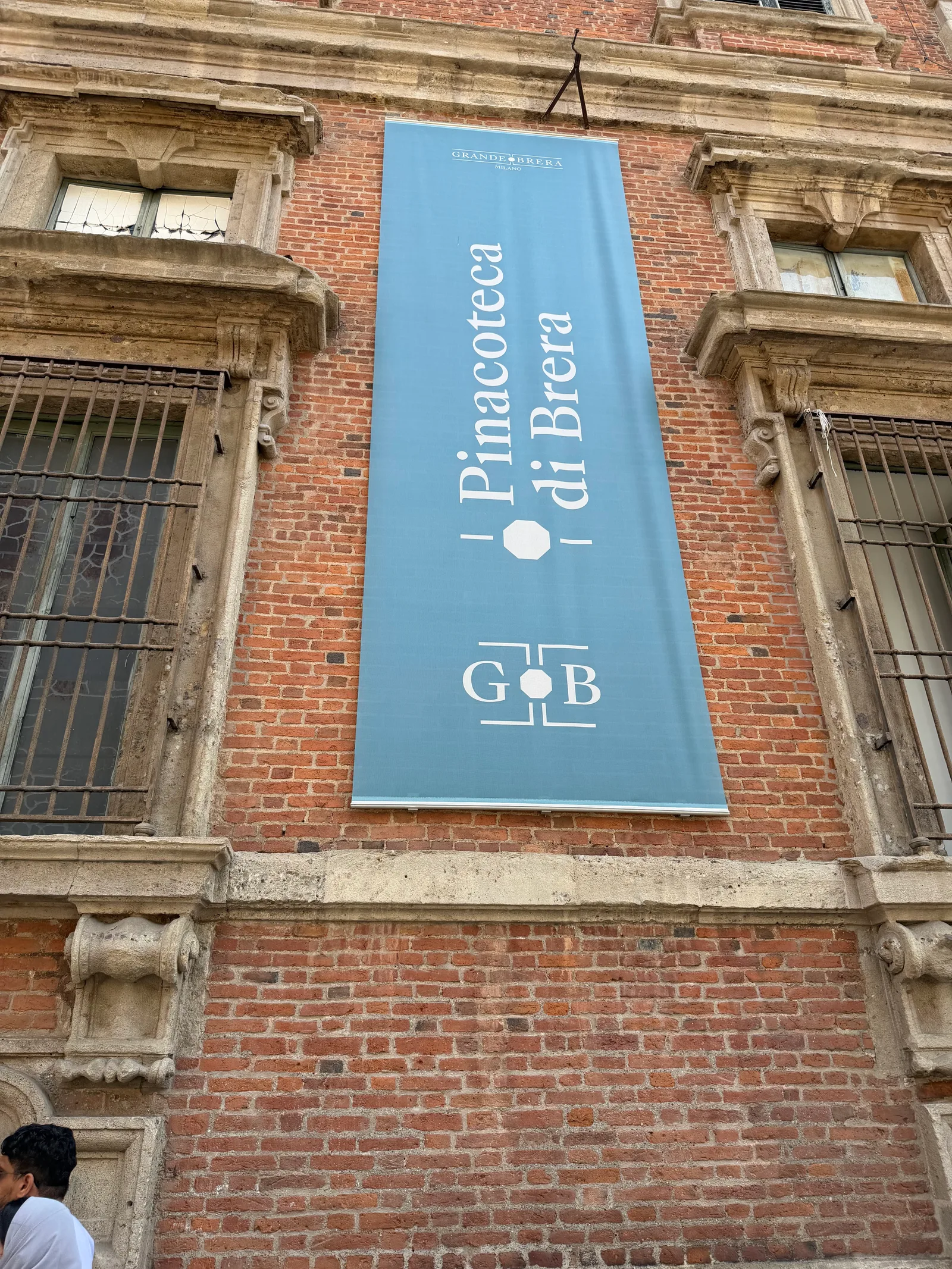 Atmosphere at Pinacoteca di Brera Milan — travel photo