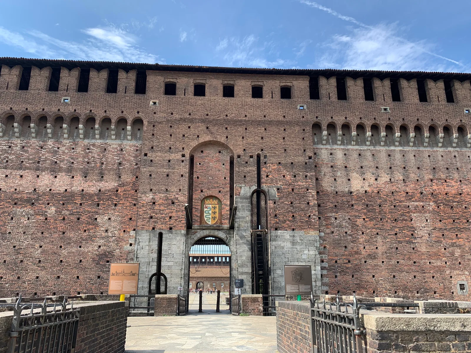 Atmosphere at Rondanini Pieta Museum Milan — travel photo