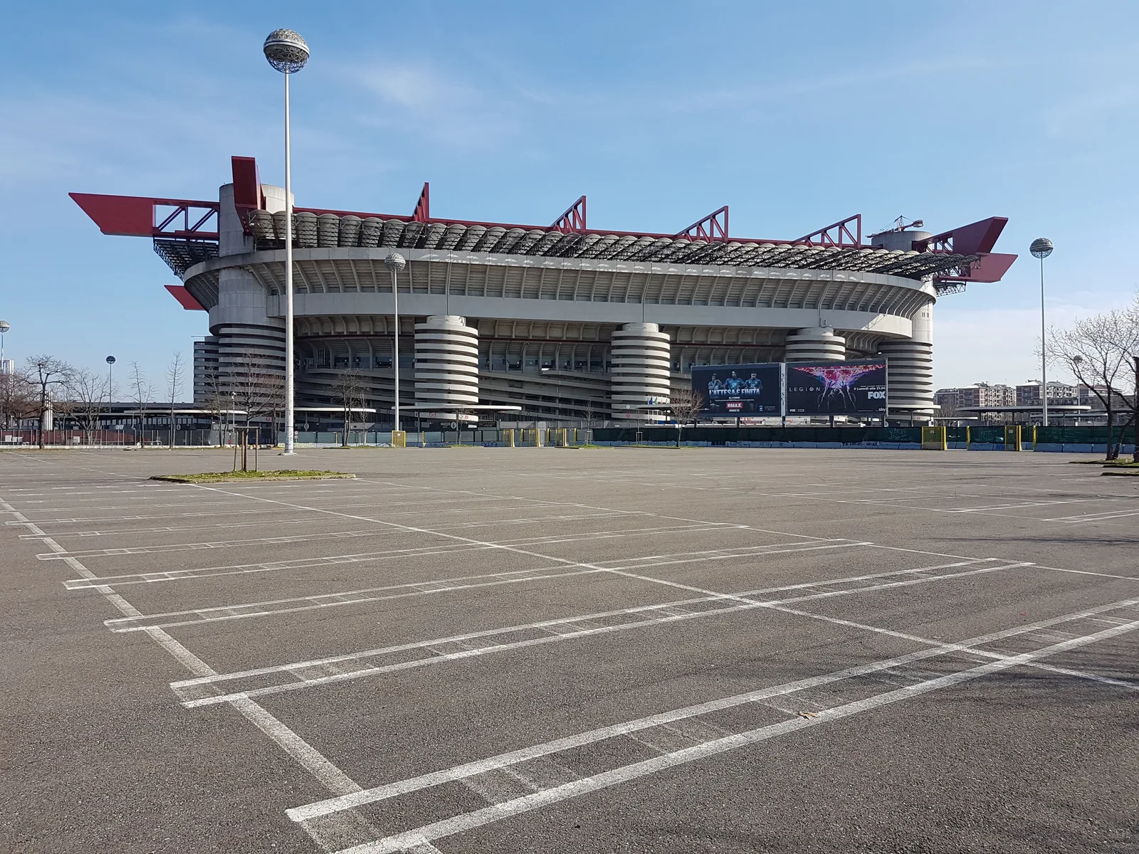 Interior at San Siro Museum Milan — travel photo