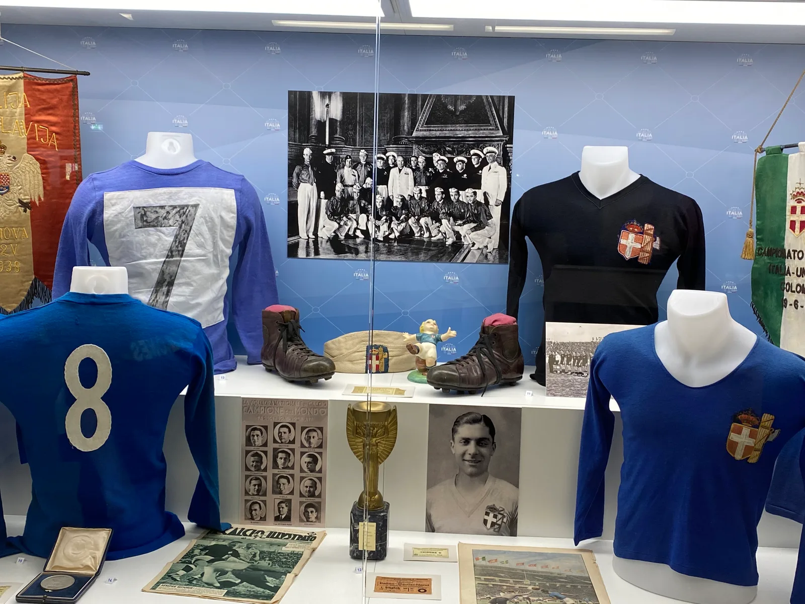 Details at San Siro Museum Milan — travel photo