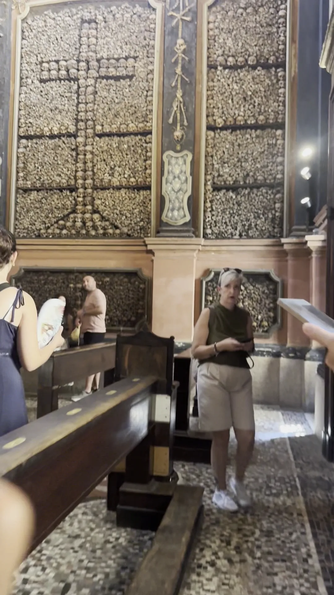 Main view at Santuario di San Bernardino alle Ossa Milan — travel photo