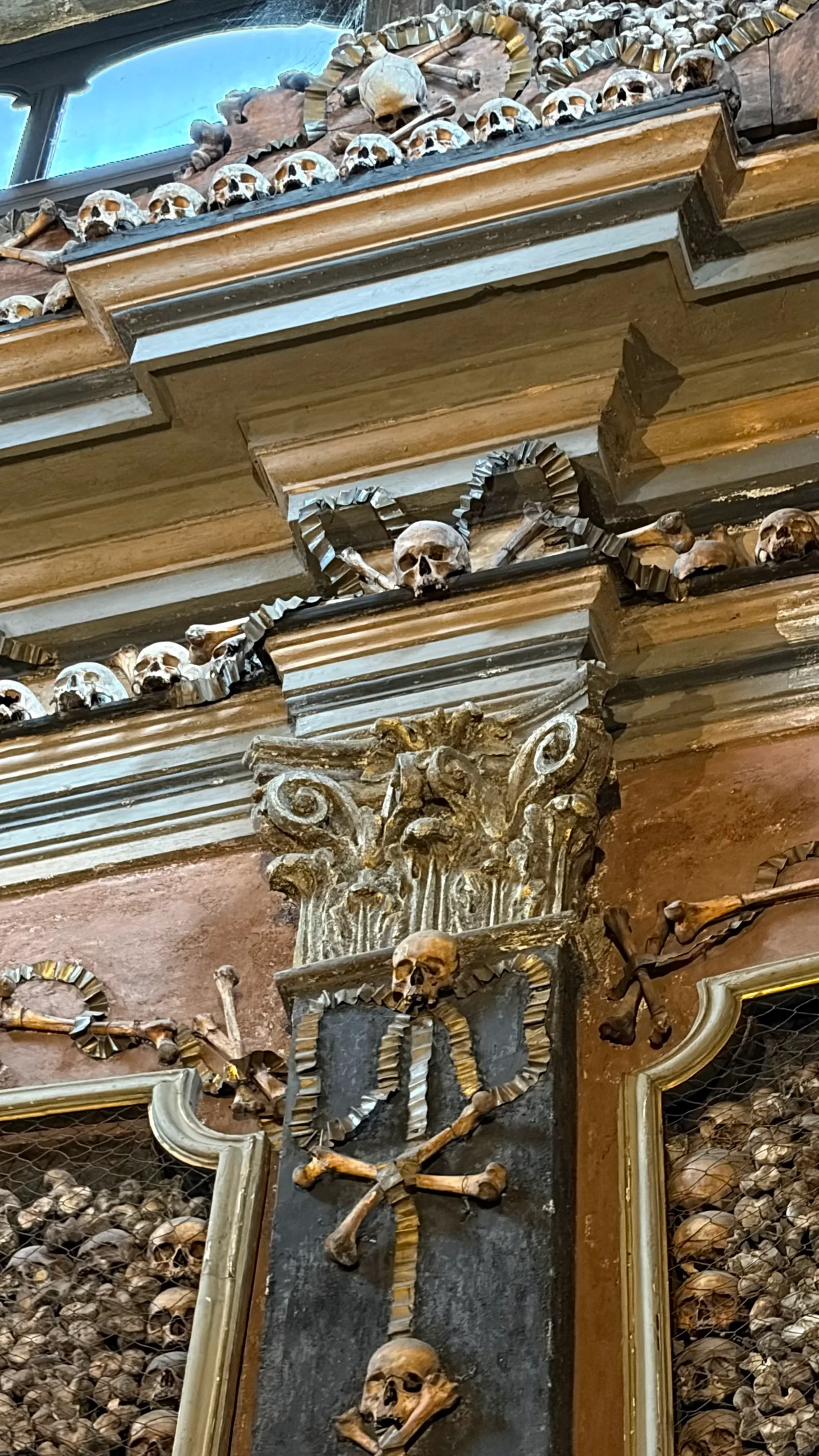 Details at Santuario di San Bernardino alle Ossa Milan — travel photo