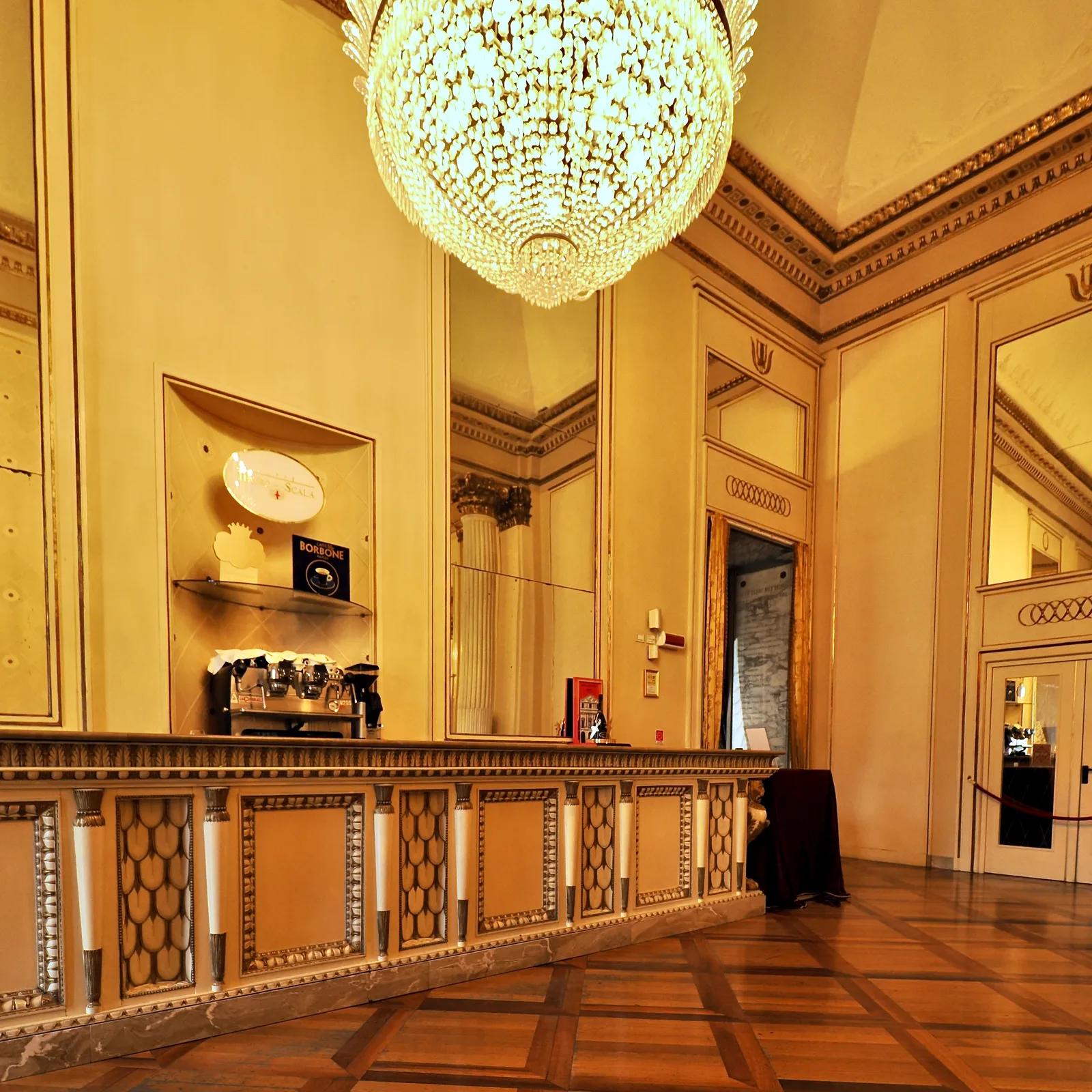 Interior at Teatro alla Scala Museum Milan — travel photo