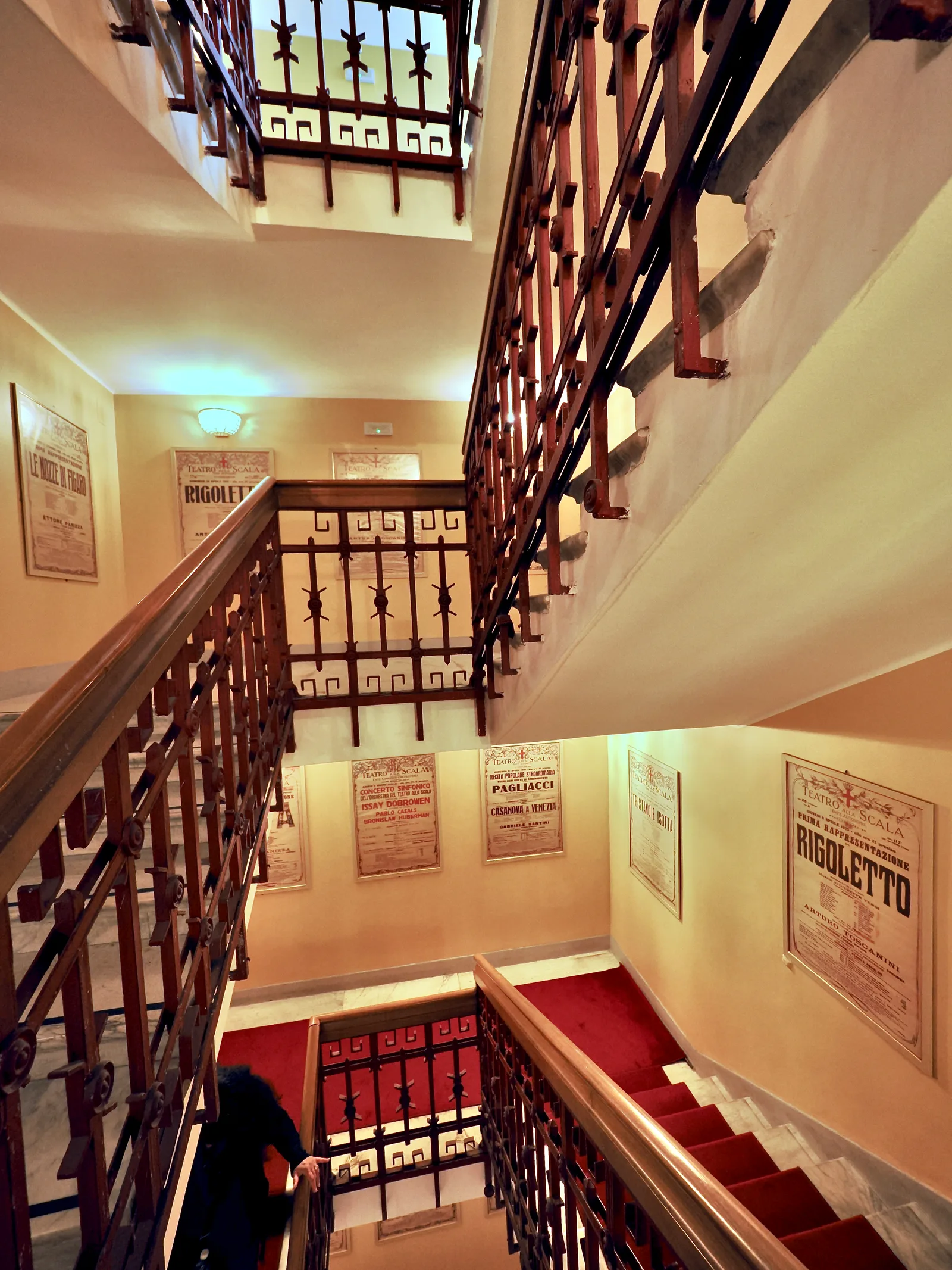 Details at Teatro alla Scala Museum Milan — travel photo