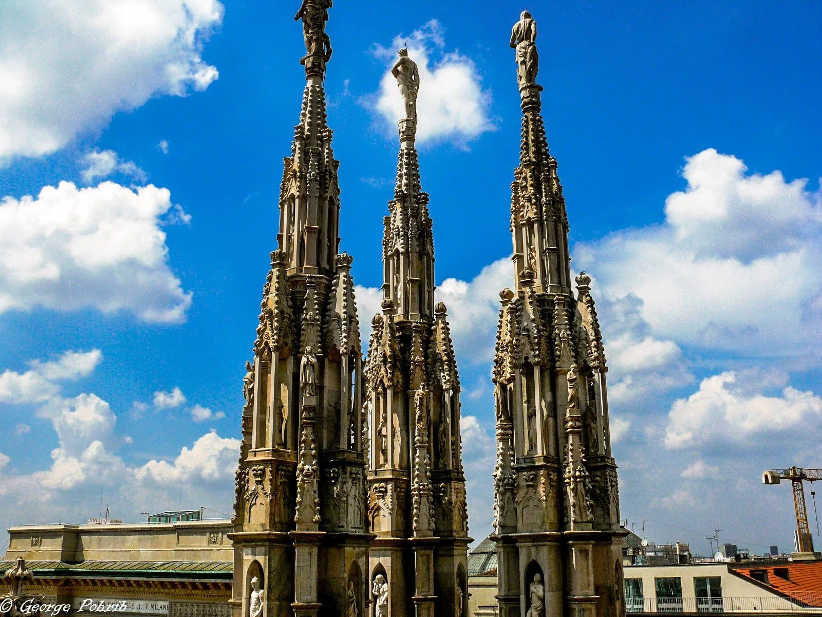 Main view at Terrazza del Duomo Milan — travel photo