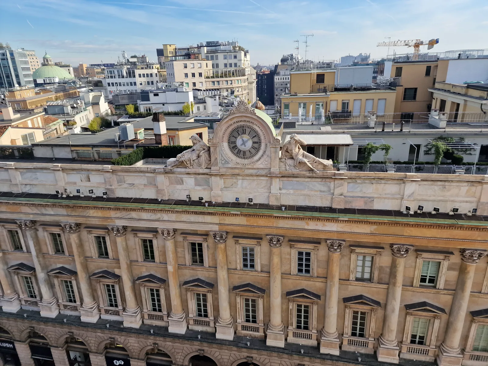 Interior at Terrazza del Duomo Milan — travel photo