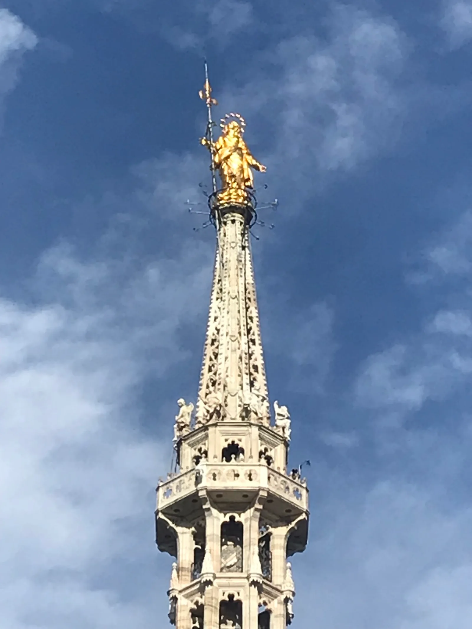 Details at Terrazza del Duomo Milan — travel photo