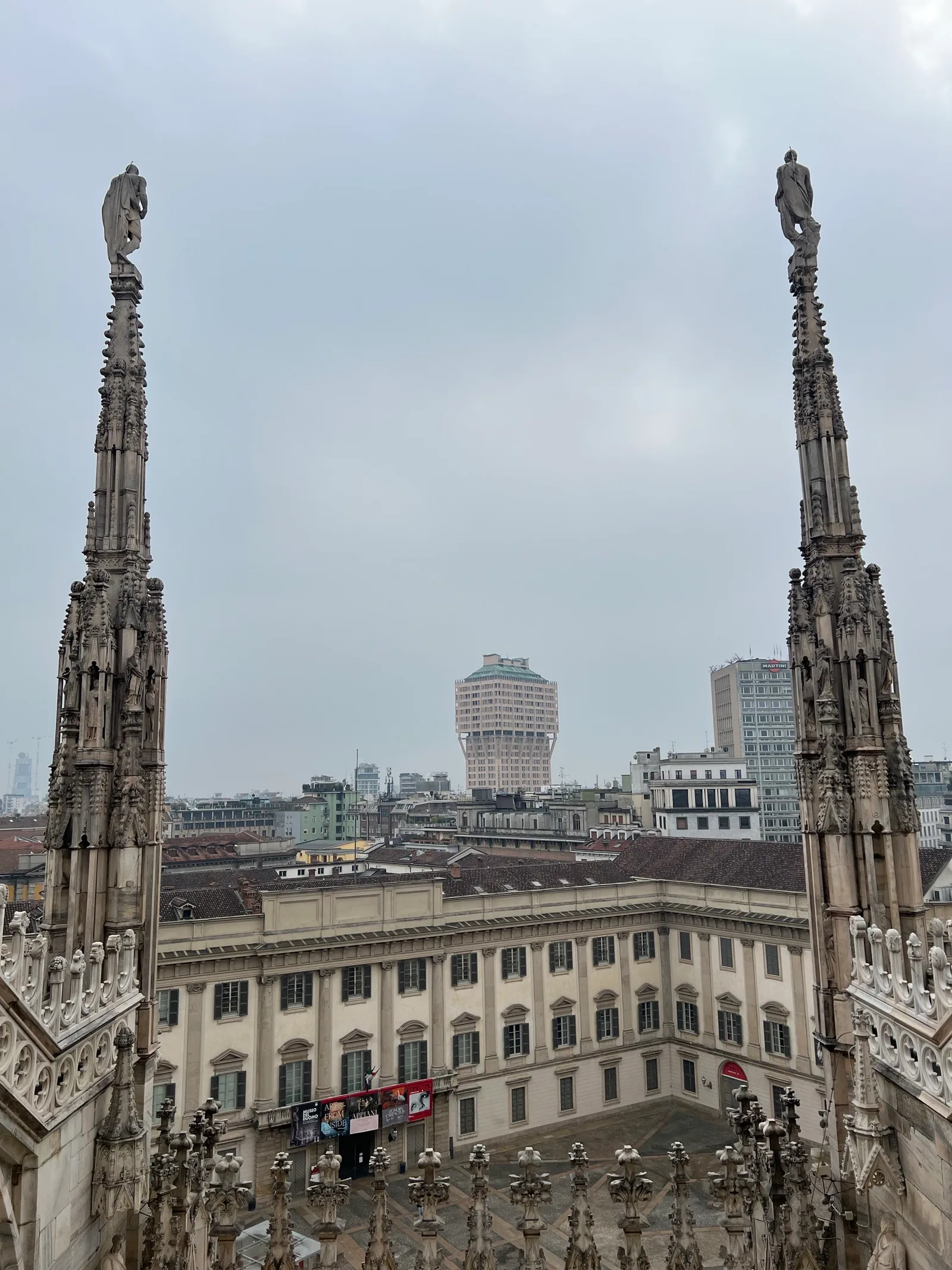 Atmosphere at Velasca Tower Milan — travel photo