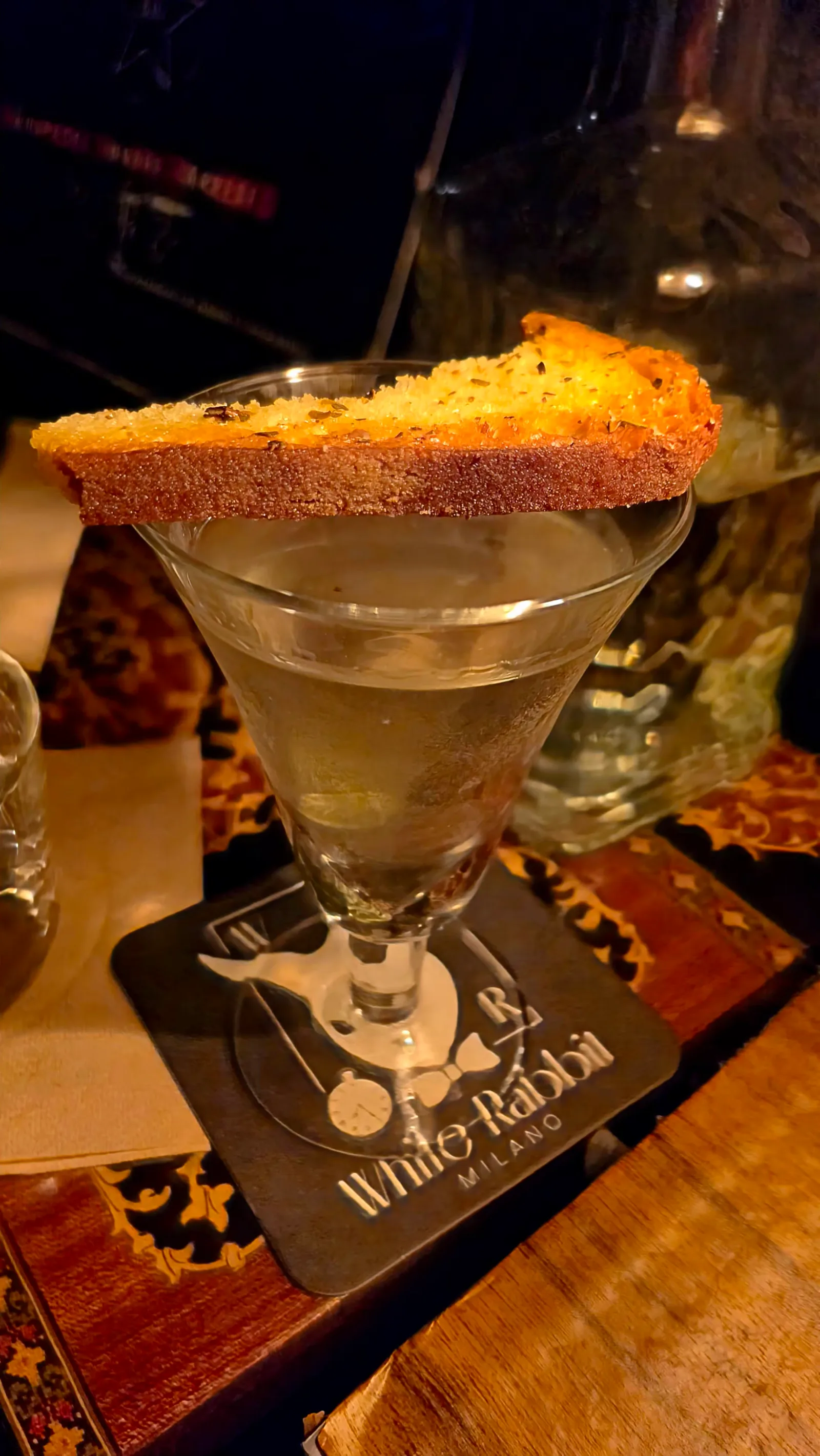 Main view at White Rabbit Speakeasy Milan — travel photo