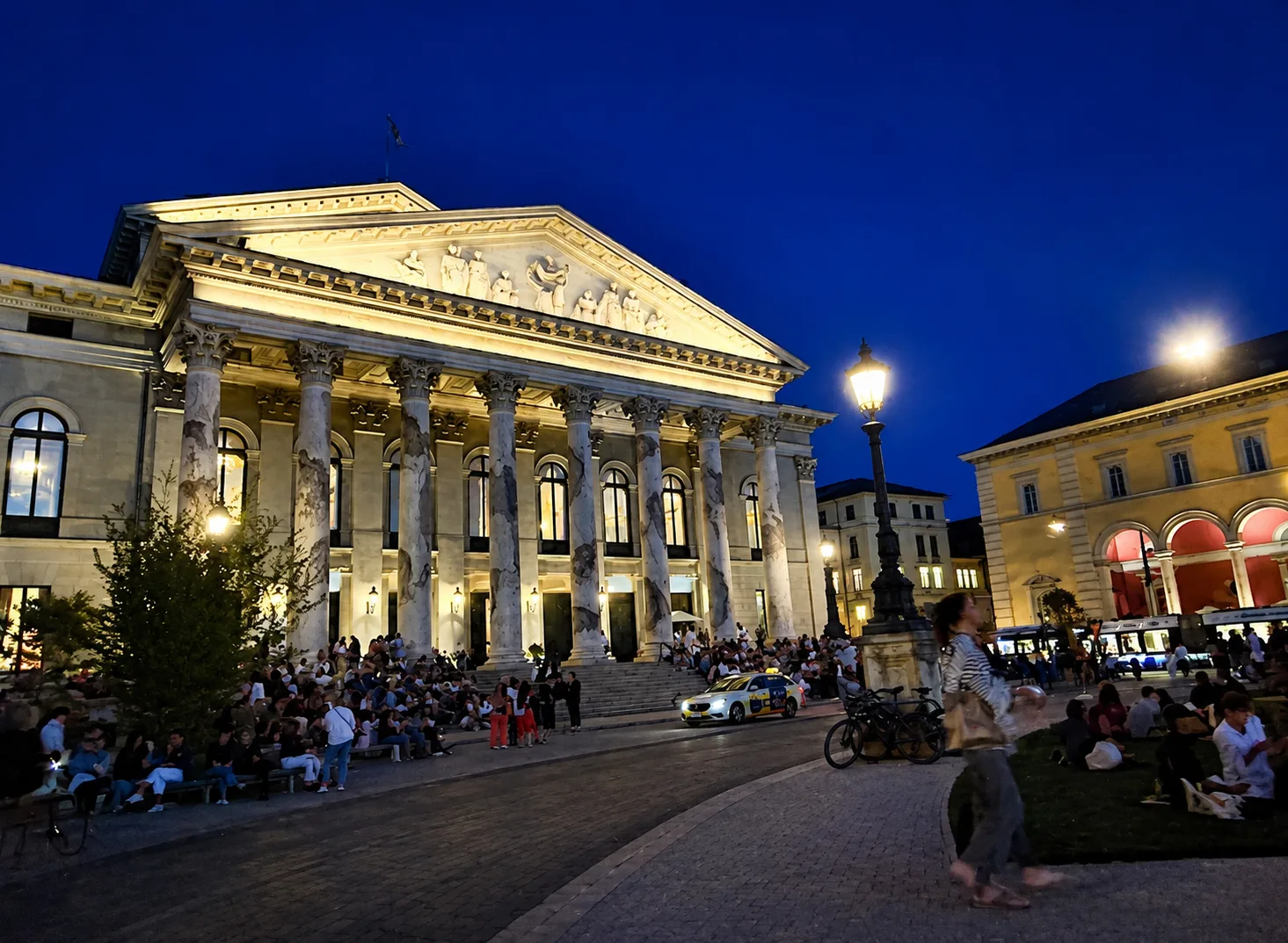Main view at Bavarian State Opera Munich — travel photo