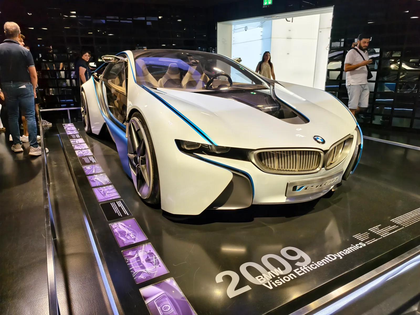 Interior at BMW Museum Munich — travel photo