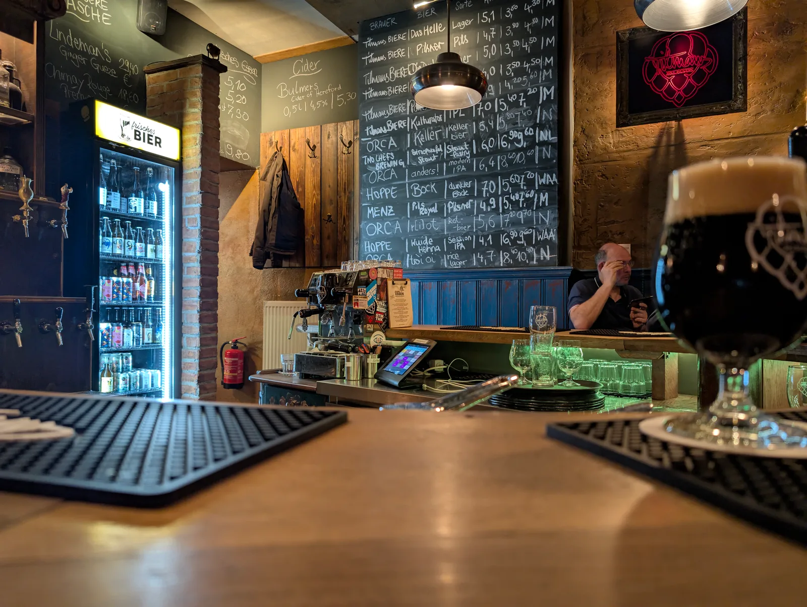 Main view at Frisches Bier Munich — travel photo