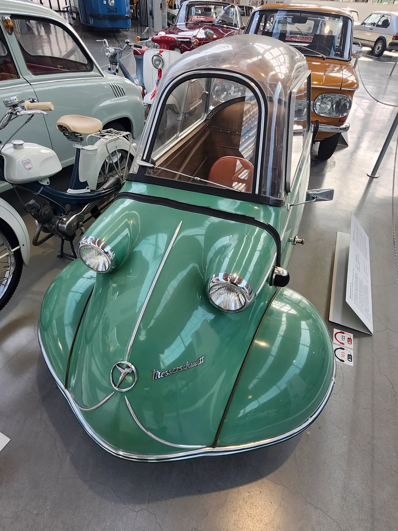 Interior at German Transport Museum Munich — travel photo