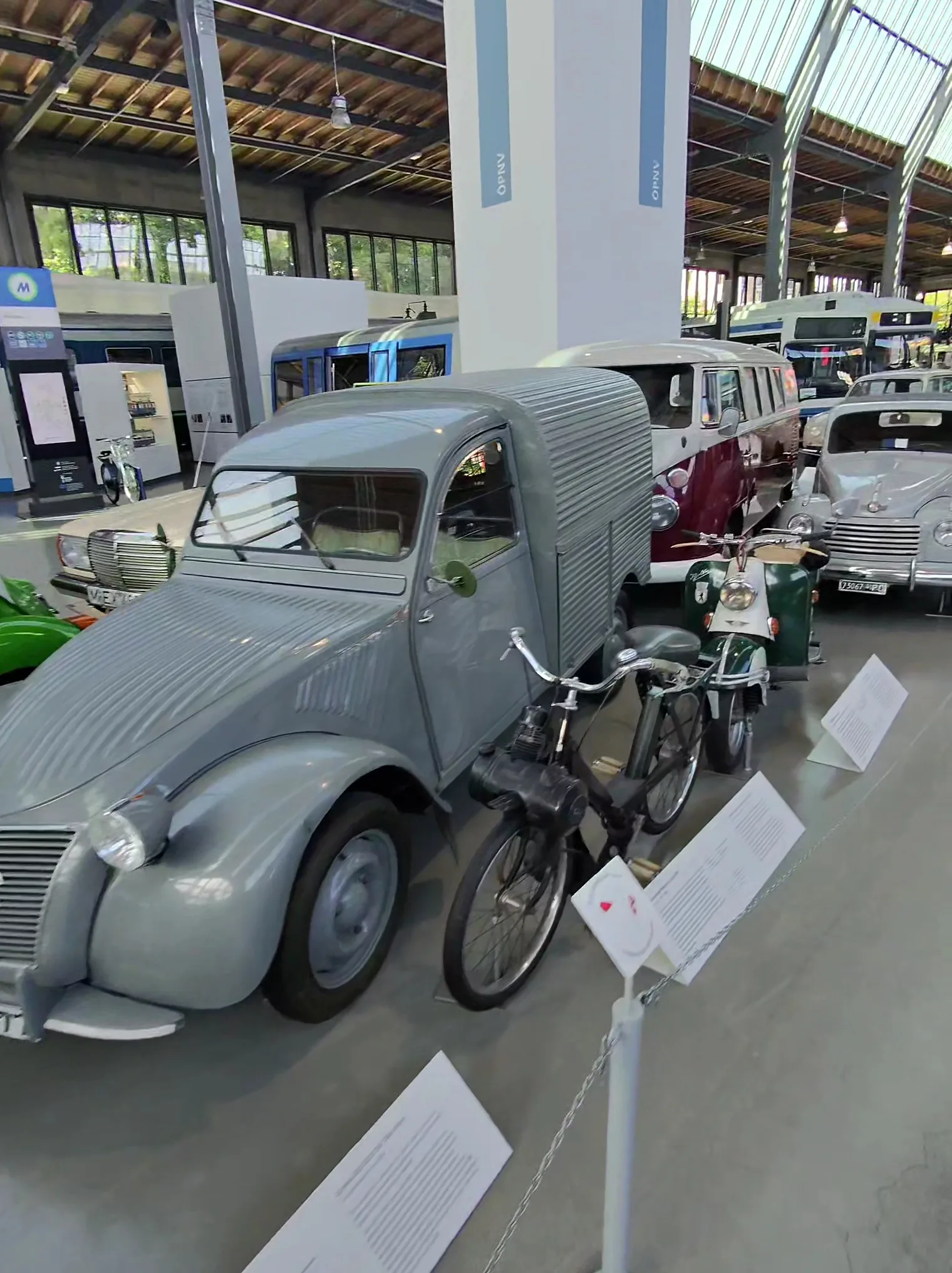 Atmosphere at German Transport Museum Munich — travel photo