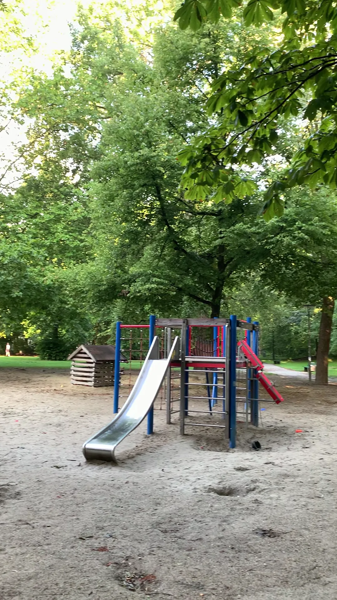 Atmosphere at Grünwaldpark Munich — travel photo
