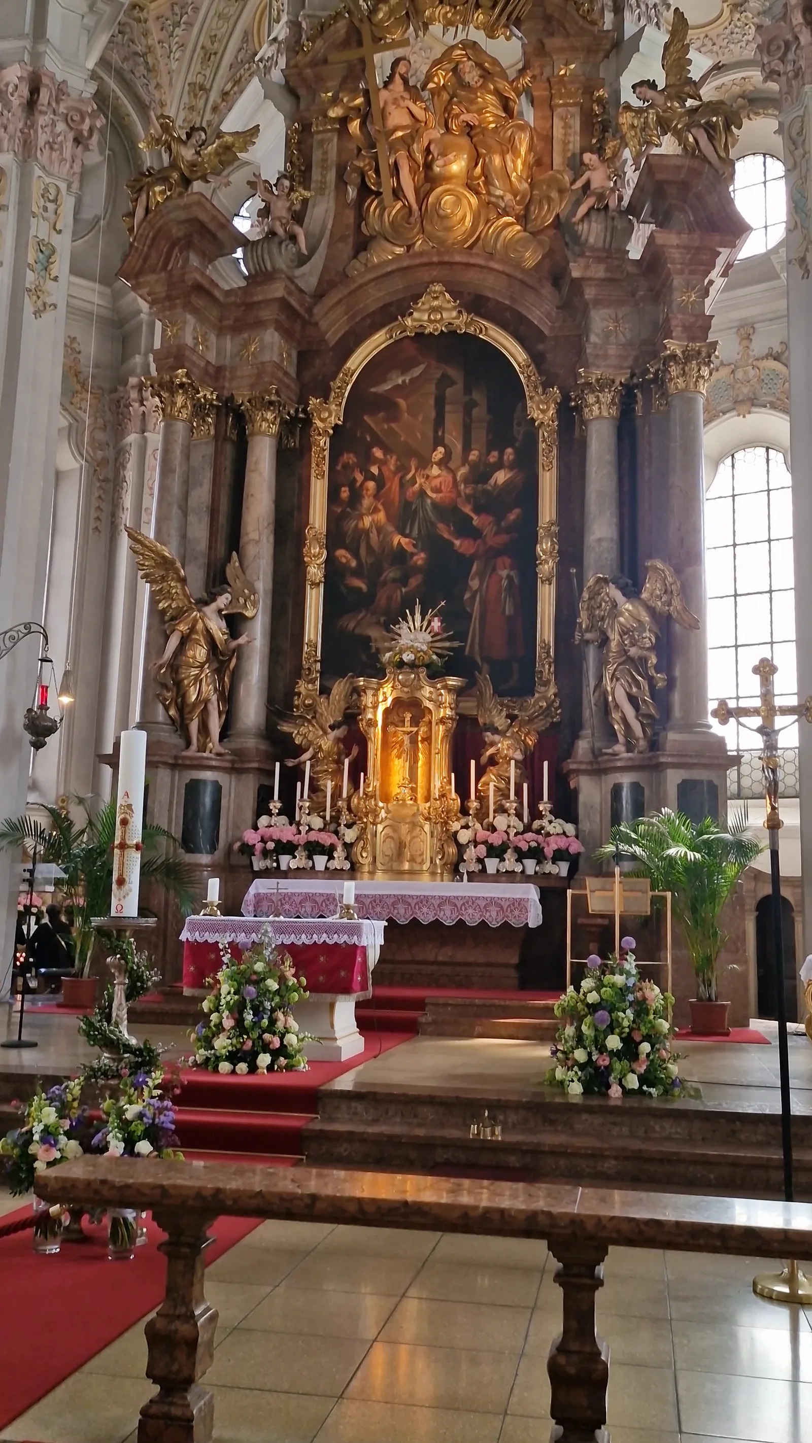 Interior at Heilig Geist Munich — travel photo