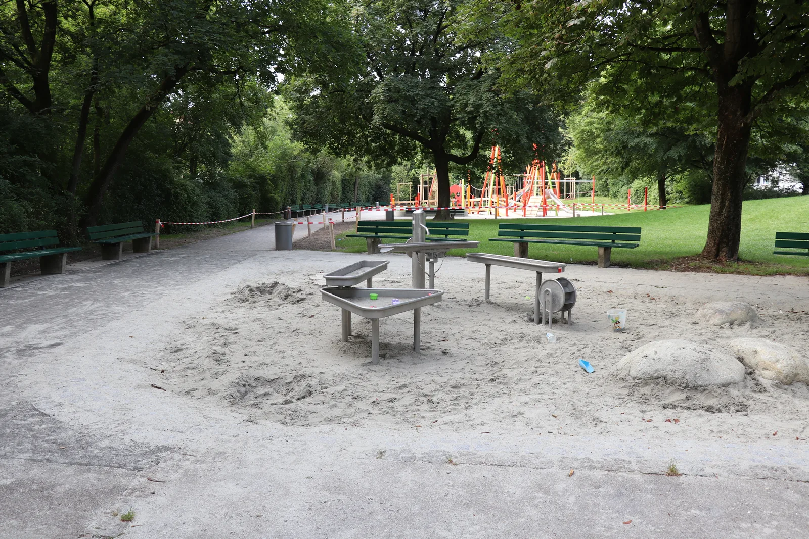 Atmosphere at Indianerspielplatz Munich — travel photo