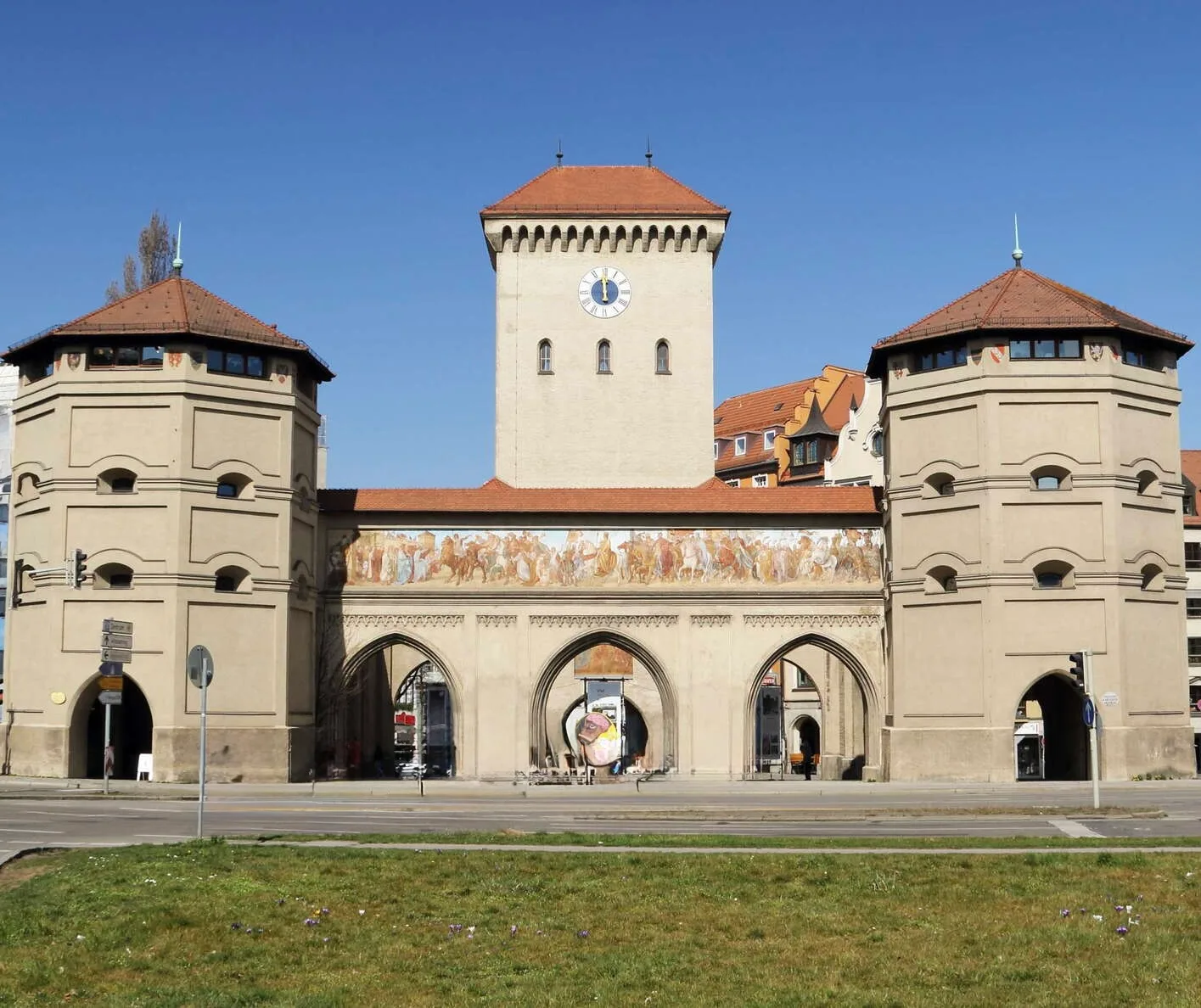 Interior at Isar Gate Munich — travel photo