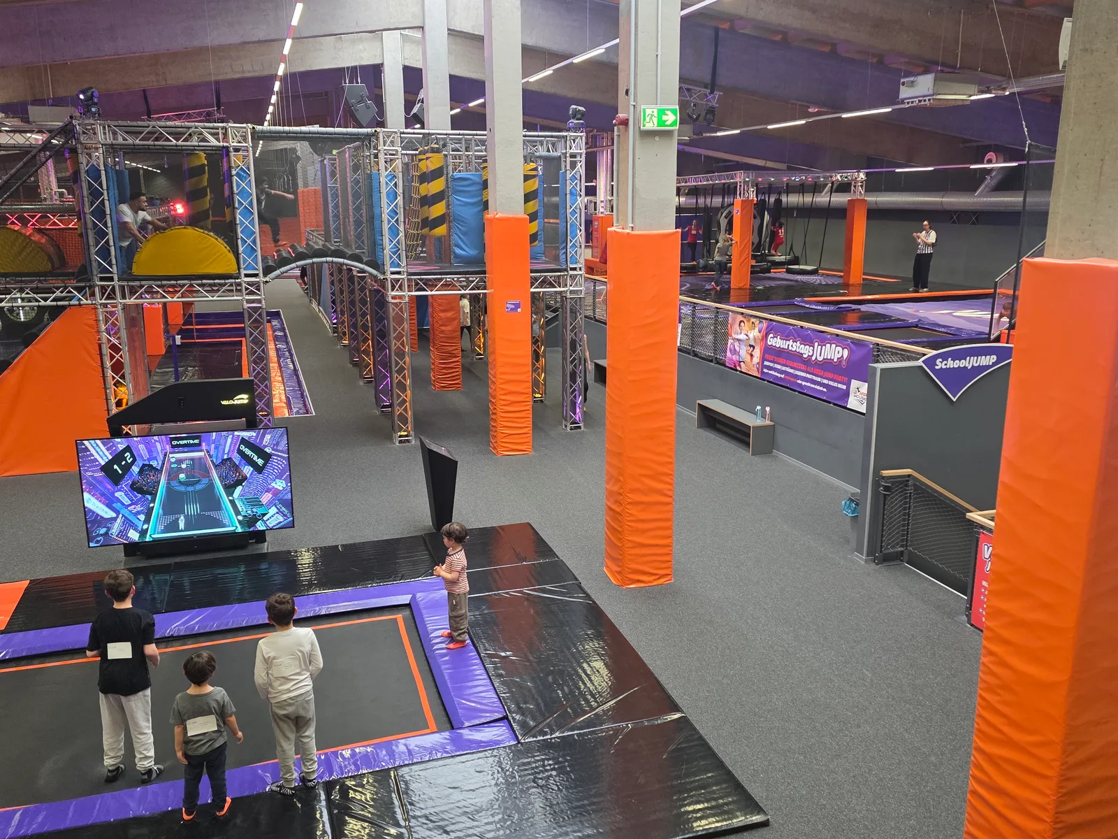 Interior at JUMP House München (ehemals AirHop) Munich — travel photo