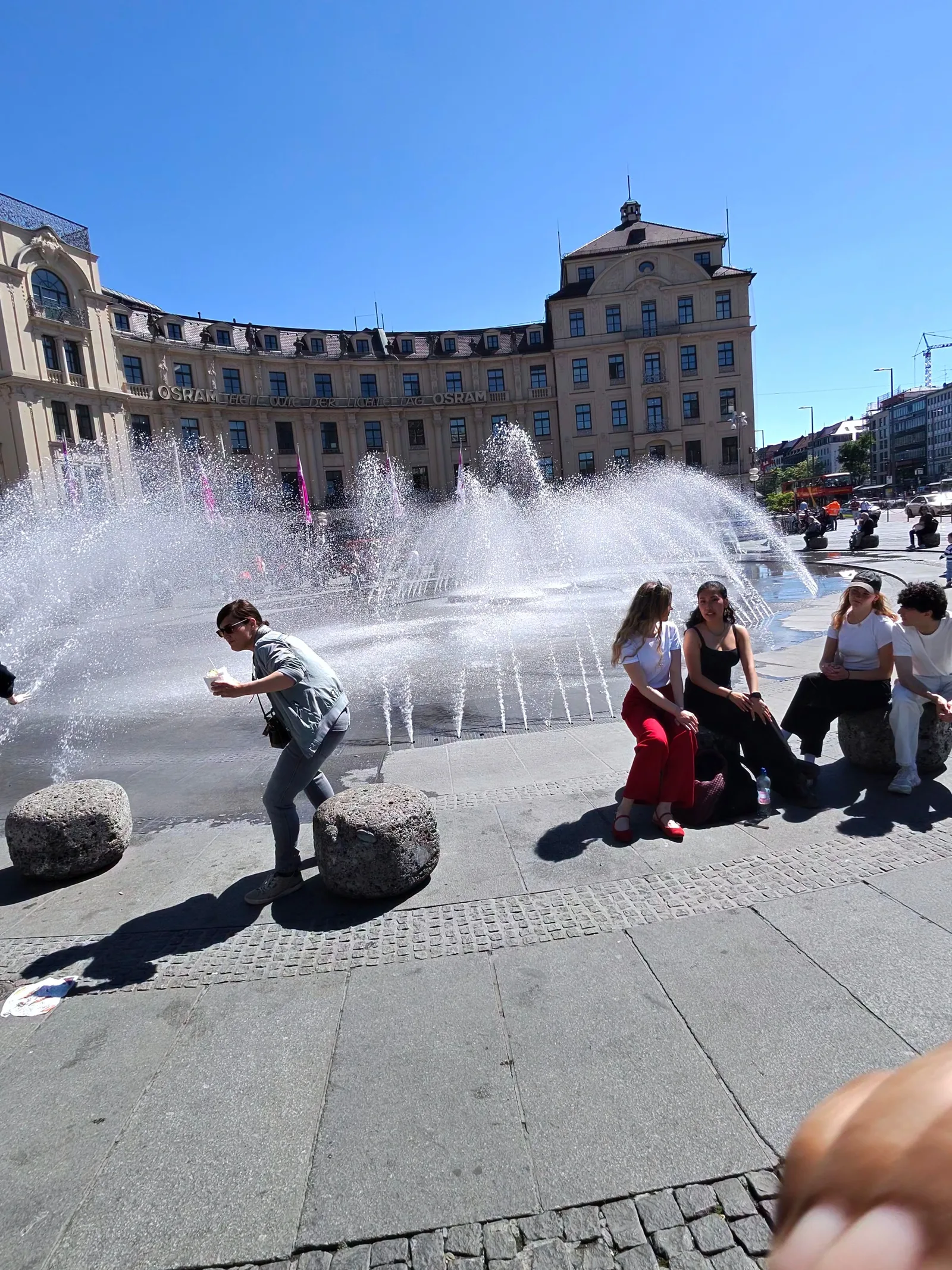 Details at Karlsplatz (Stachus) Munich — travel photo