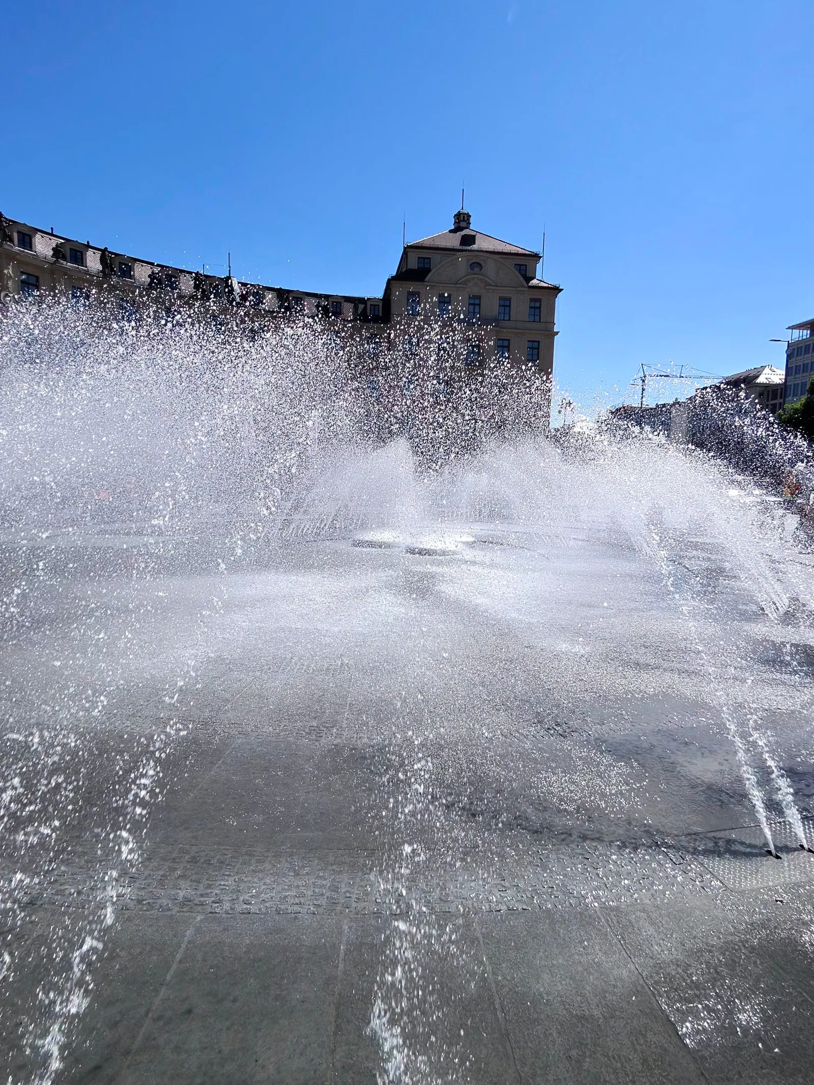 Atmosphere at Karlsplatz (Stachus) Munich — travel photo