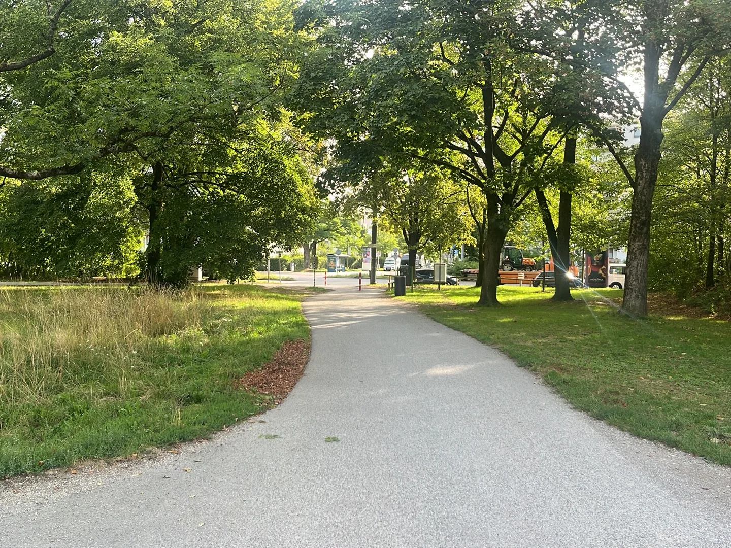 Main view at Luitpoldpark Munich — travel photo