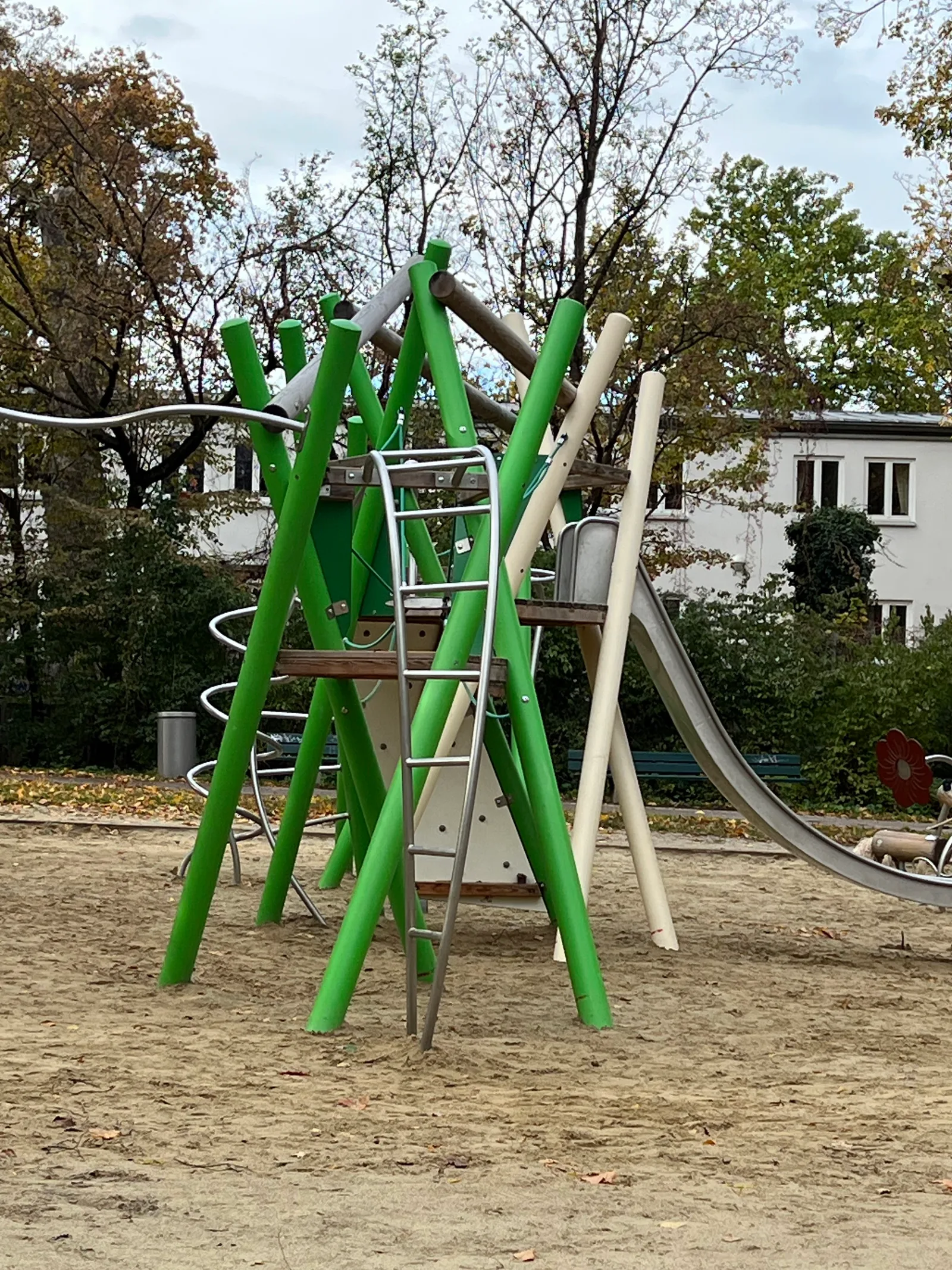 Main view at Maßmannpark Munich — travel photo