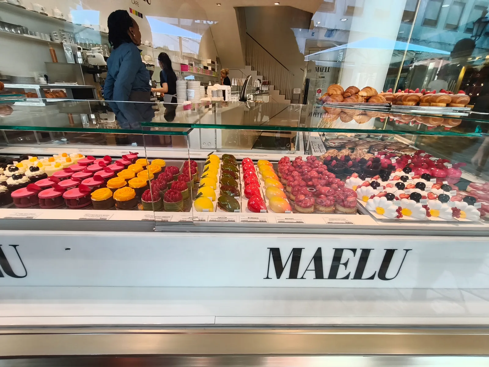 Interior at Maelu confectionery & café Munich — travel photo