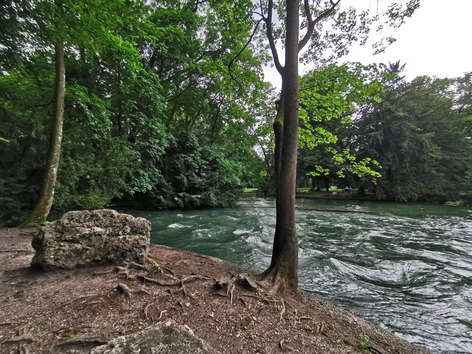 Interior at Monopteros im Englischen Garten Munich — travel photo