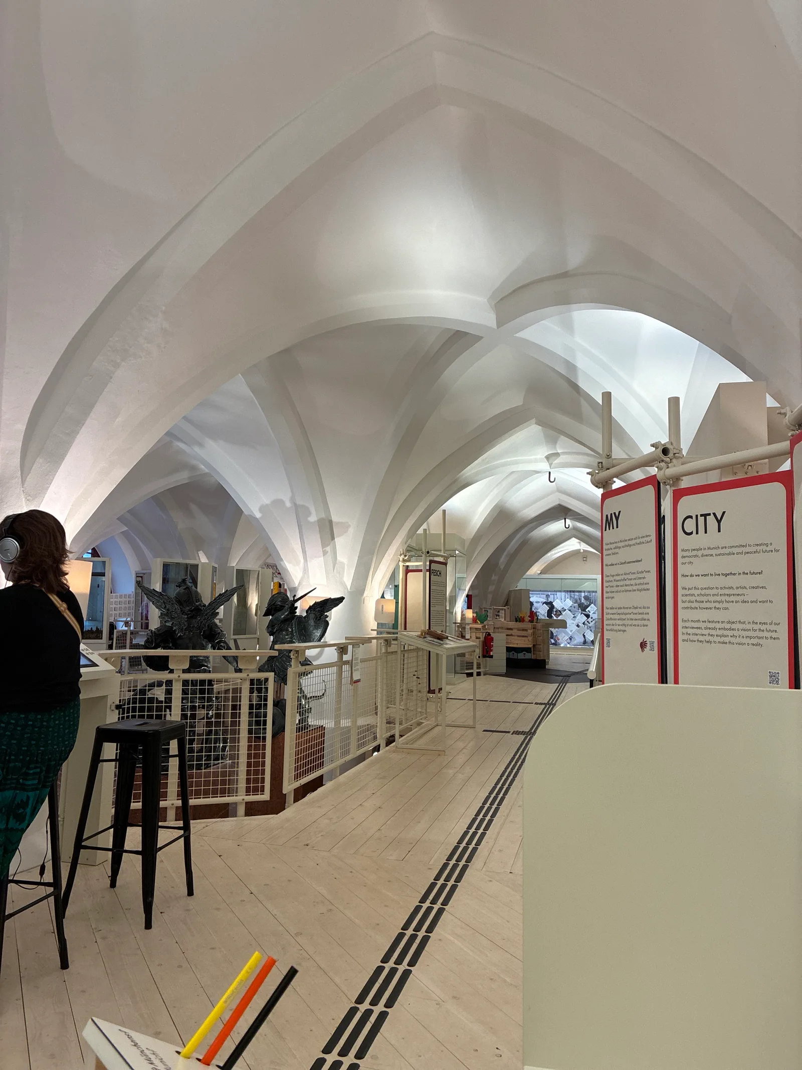 Interior at Münchner Stadtmuseum Munich — travel photo