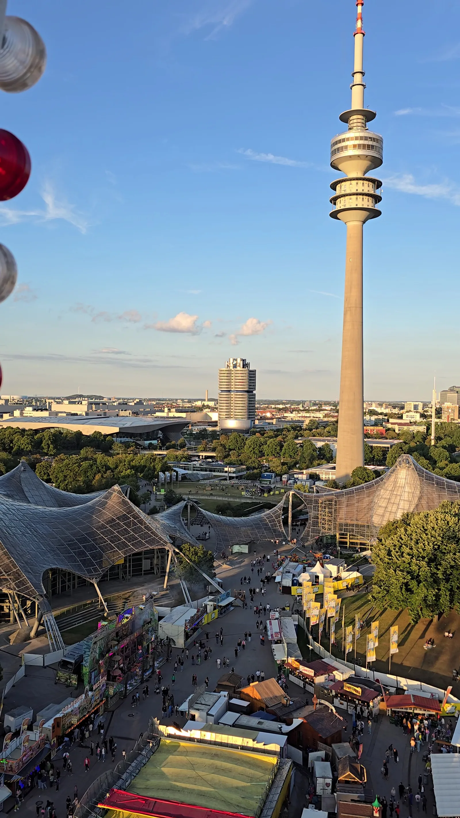 Main view at Olympiapark München Munich — travel photo
