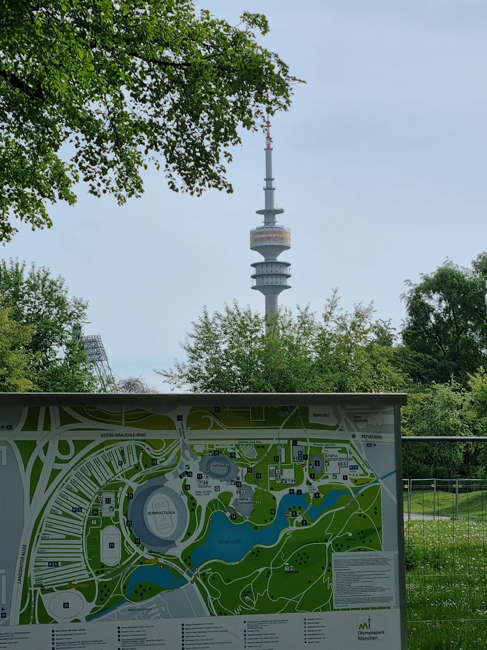 Interior at Olympiapark München Munich — travel photo
