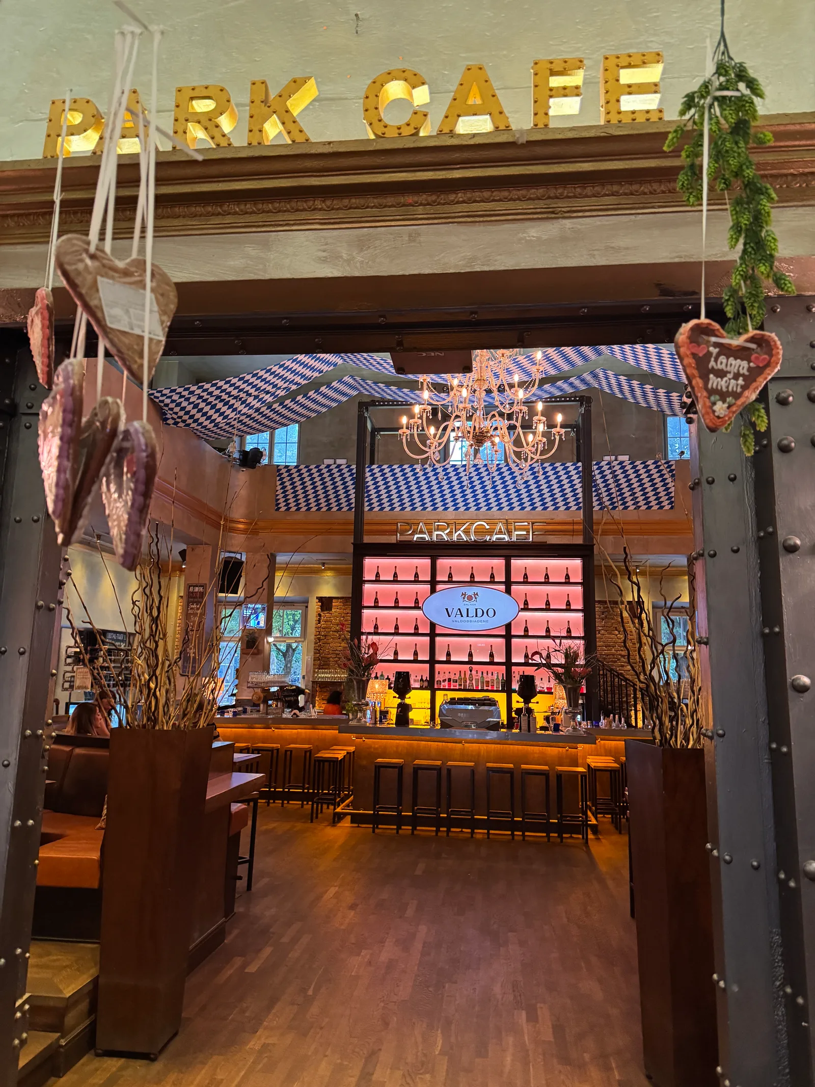 Interior at Park Café Munich — travel photo