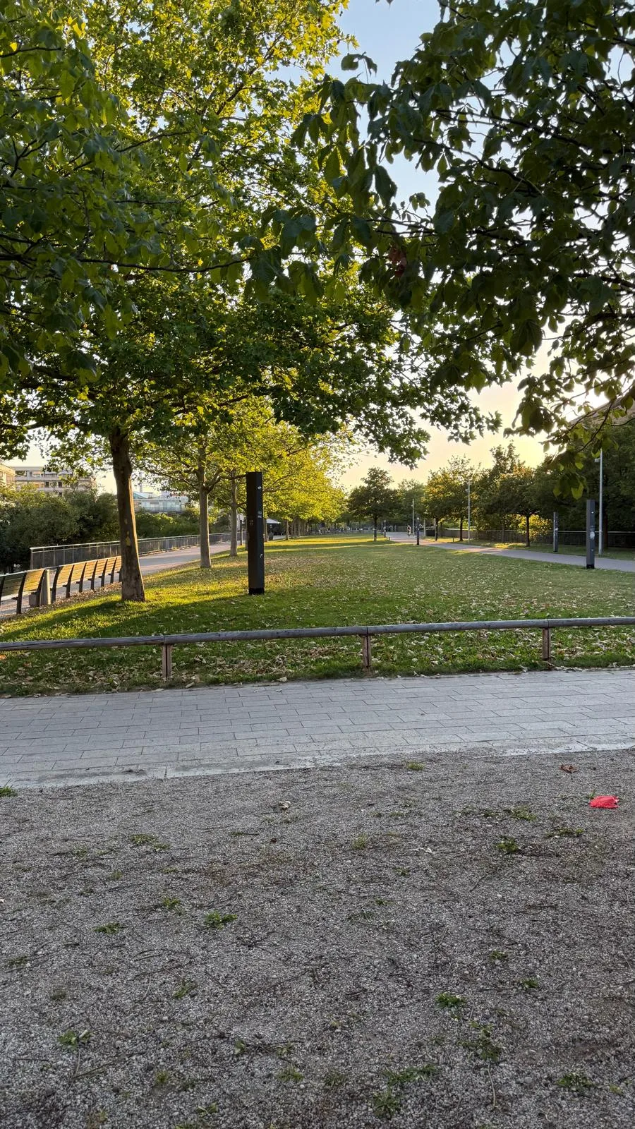 Main view at Petuelpark Munich — travel photo