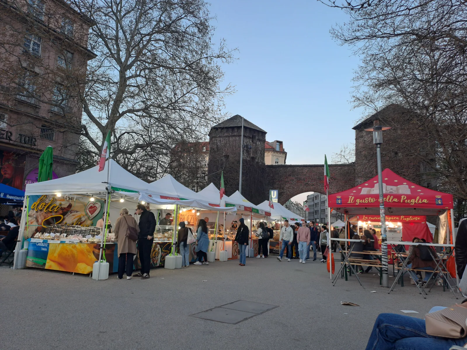 Atmosphere at Sendlinger Tor Munich — travel photo