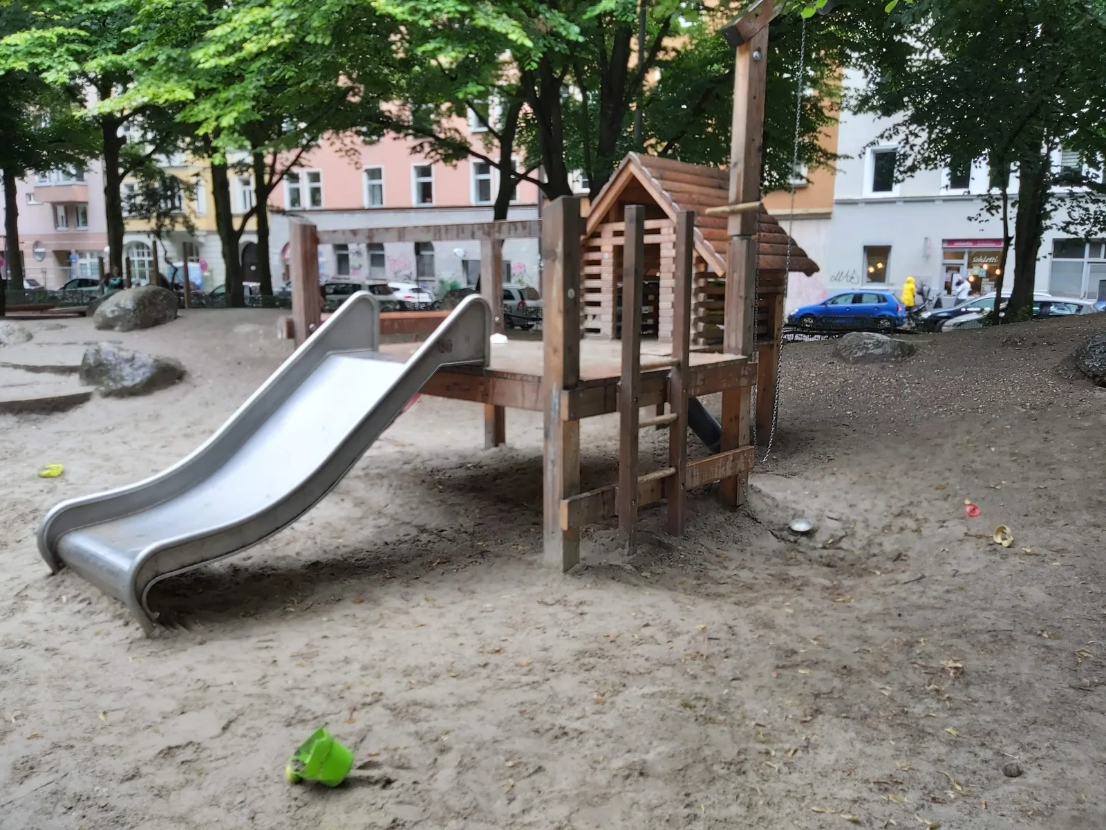 Interior at Spielplatz Am Glockenbach Munich — travel photo