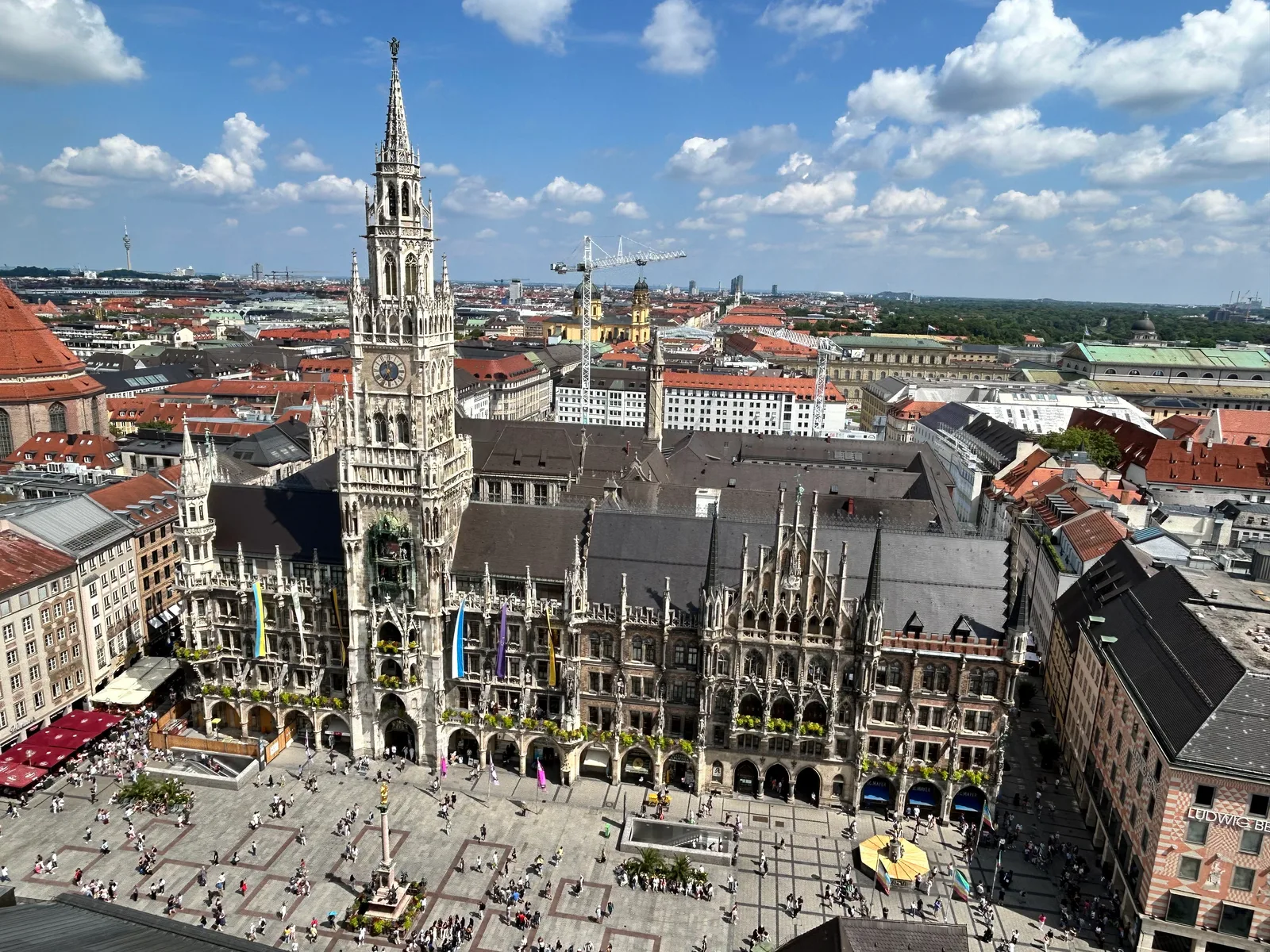 Details at St. Peter's Church & Tower Munich — travel photo