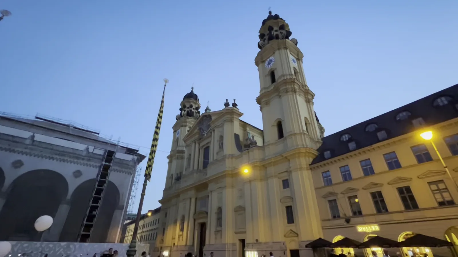 Details at Theatine Church Munich — travel photo