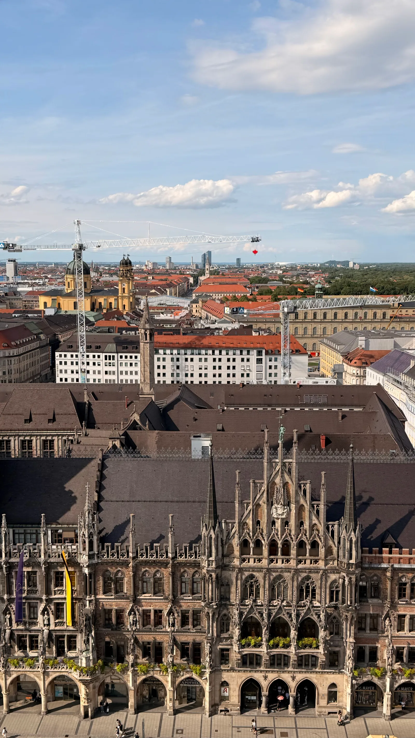 Interior at Turm "Alter Peter" Munich — travel photo