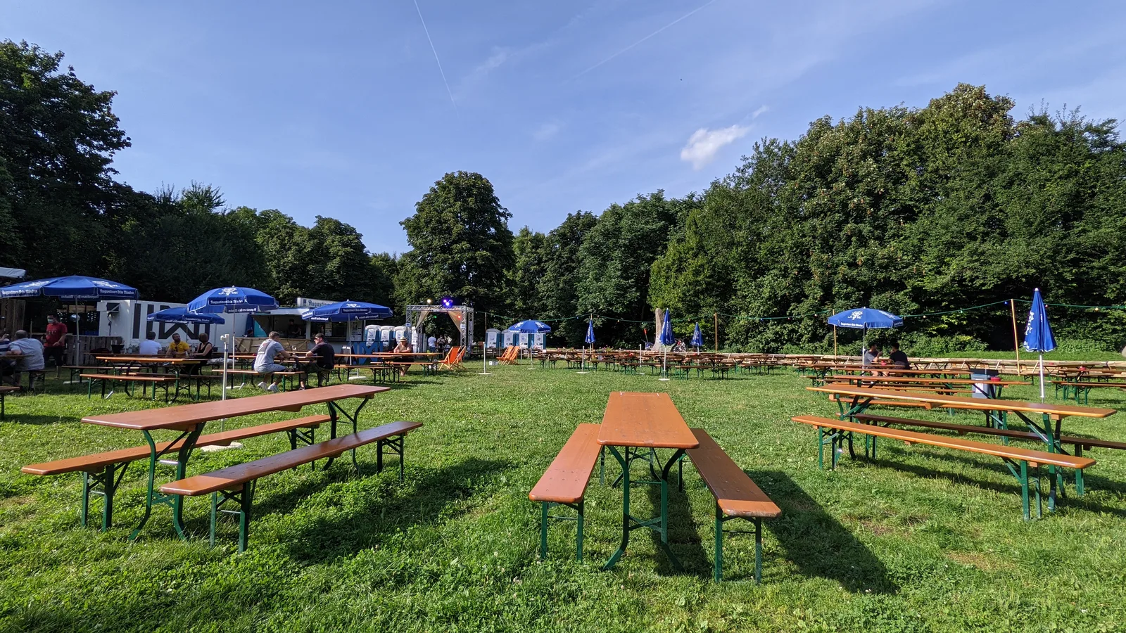 Main view at Weißenseepark Munich — travel photo
