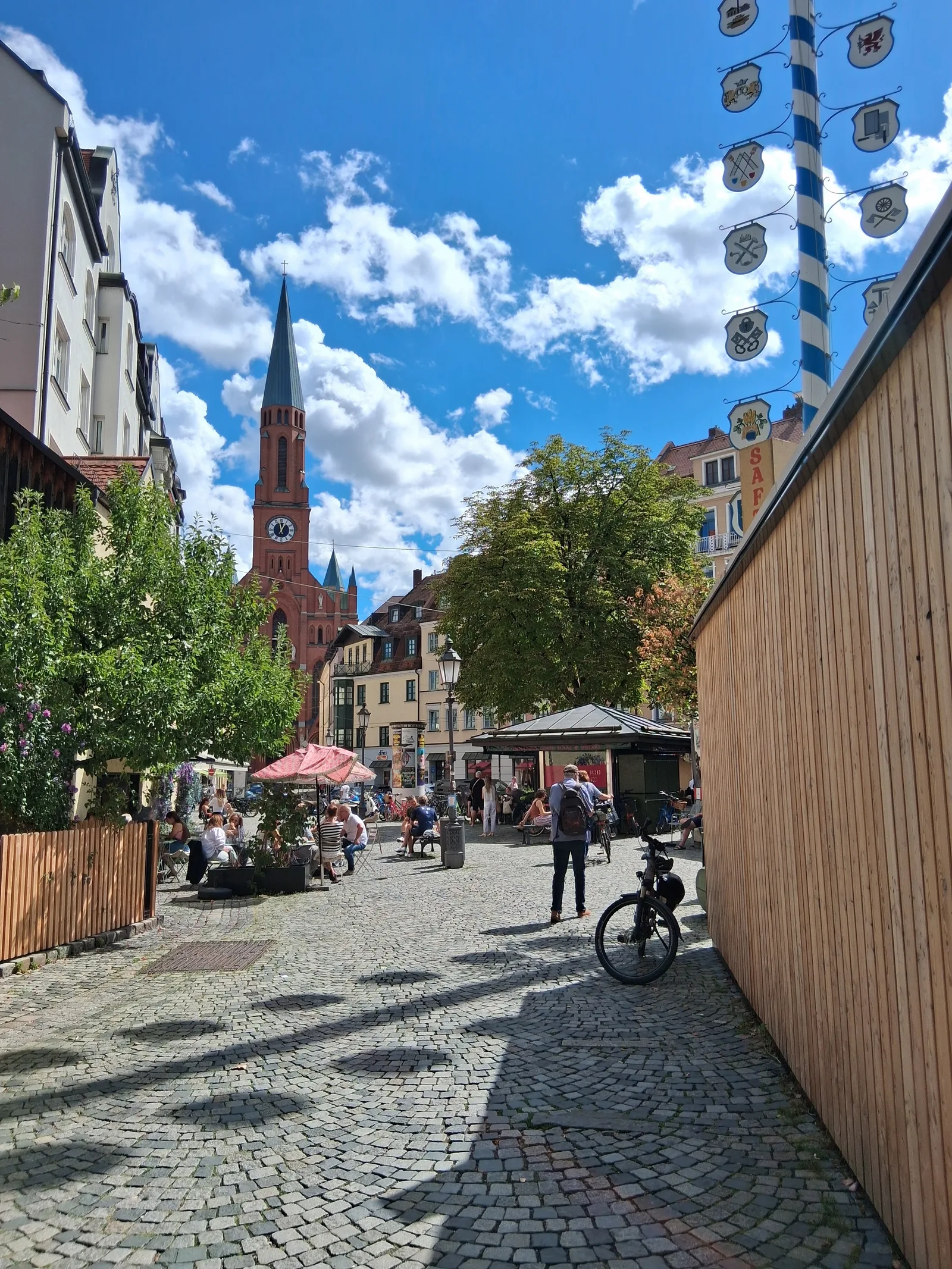 Main view at Wiener Platz Munich — travel photo